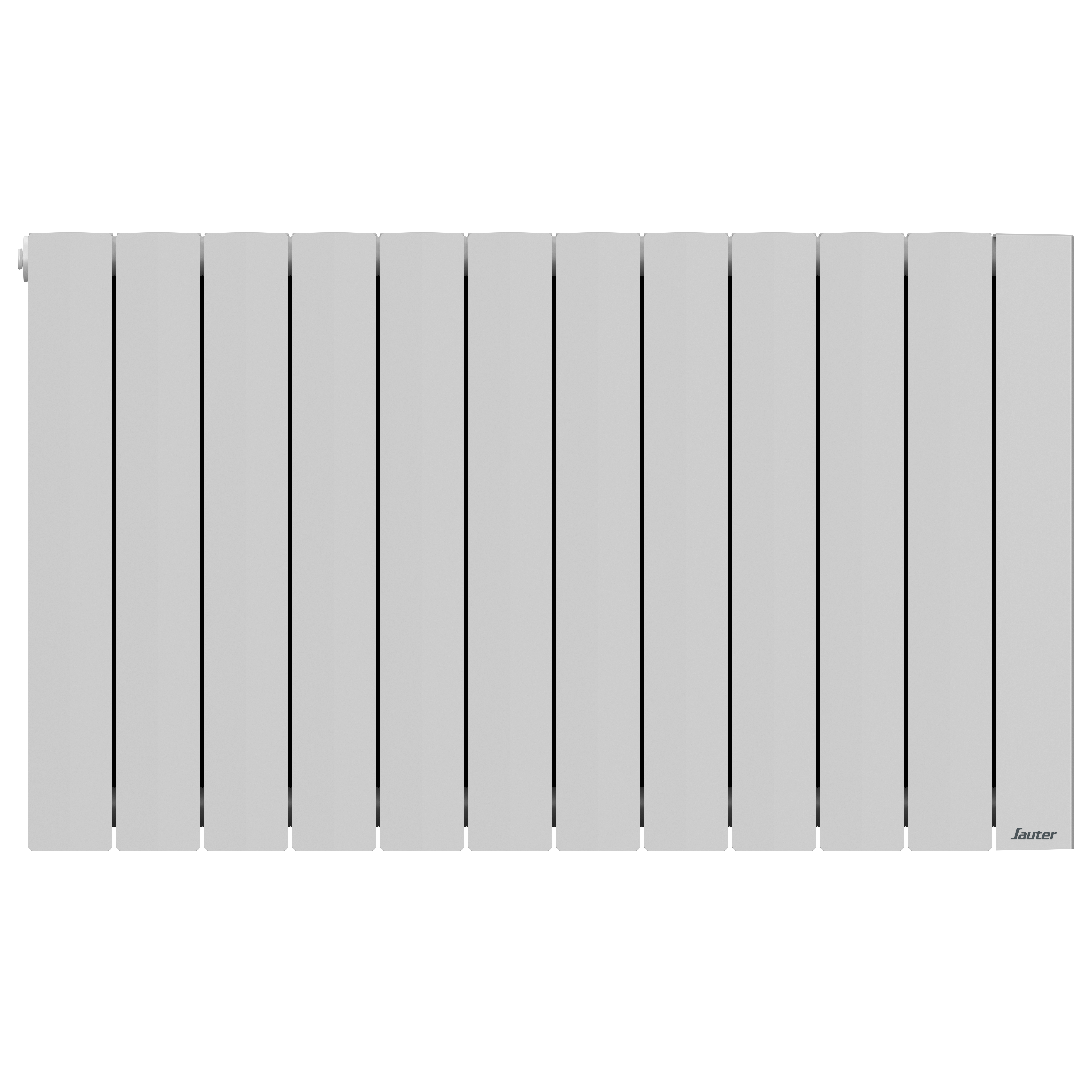 Radiateur électrique à inertie fluide 2000 W SAUTER Orosi horizontal blanc - 4