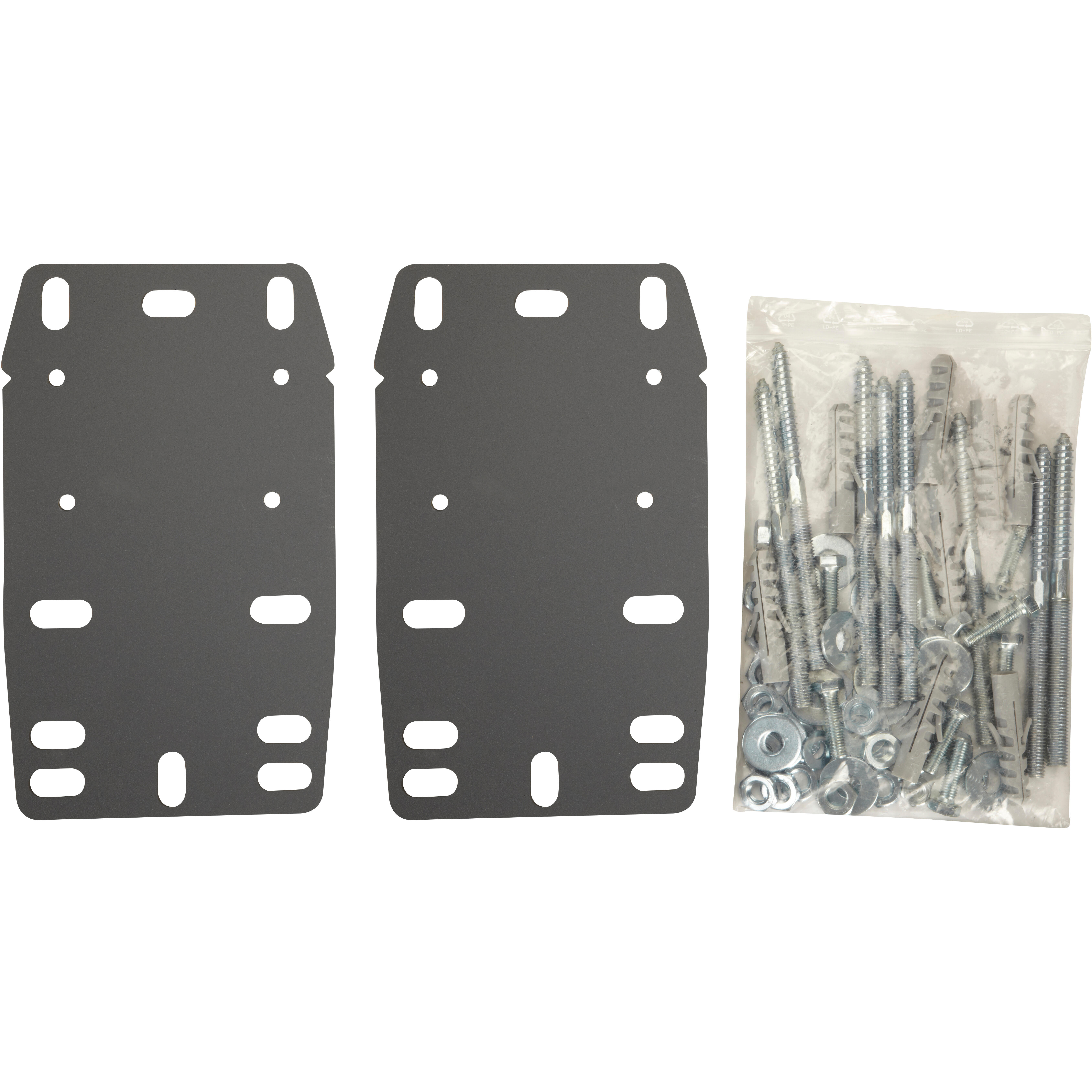 Plaque de fixation moteur à bras de portail Somfy pour mur irregulier - 3