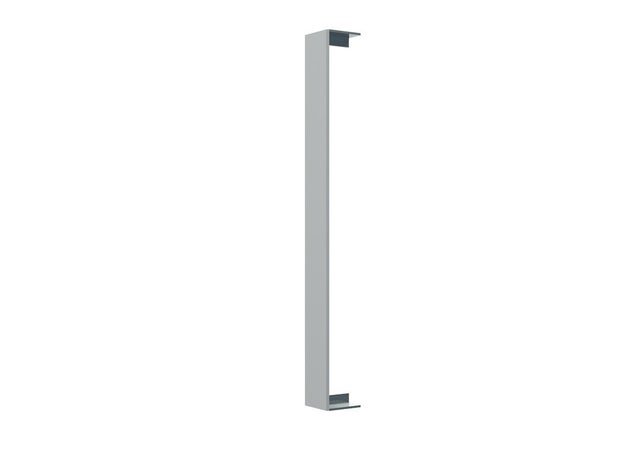 Jonction de rive de toiture Joncrivb blanc pvc L.50 cm