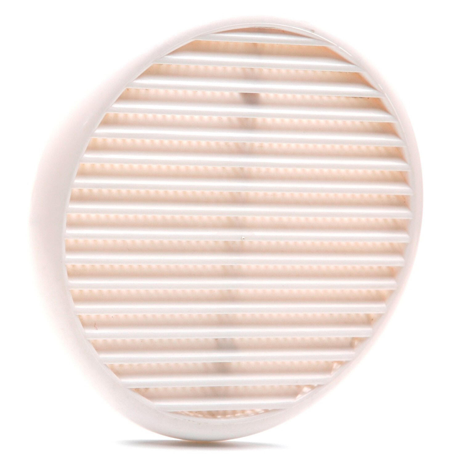 Grille d'aération abs naturel Diam.17.5 cm - 2