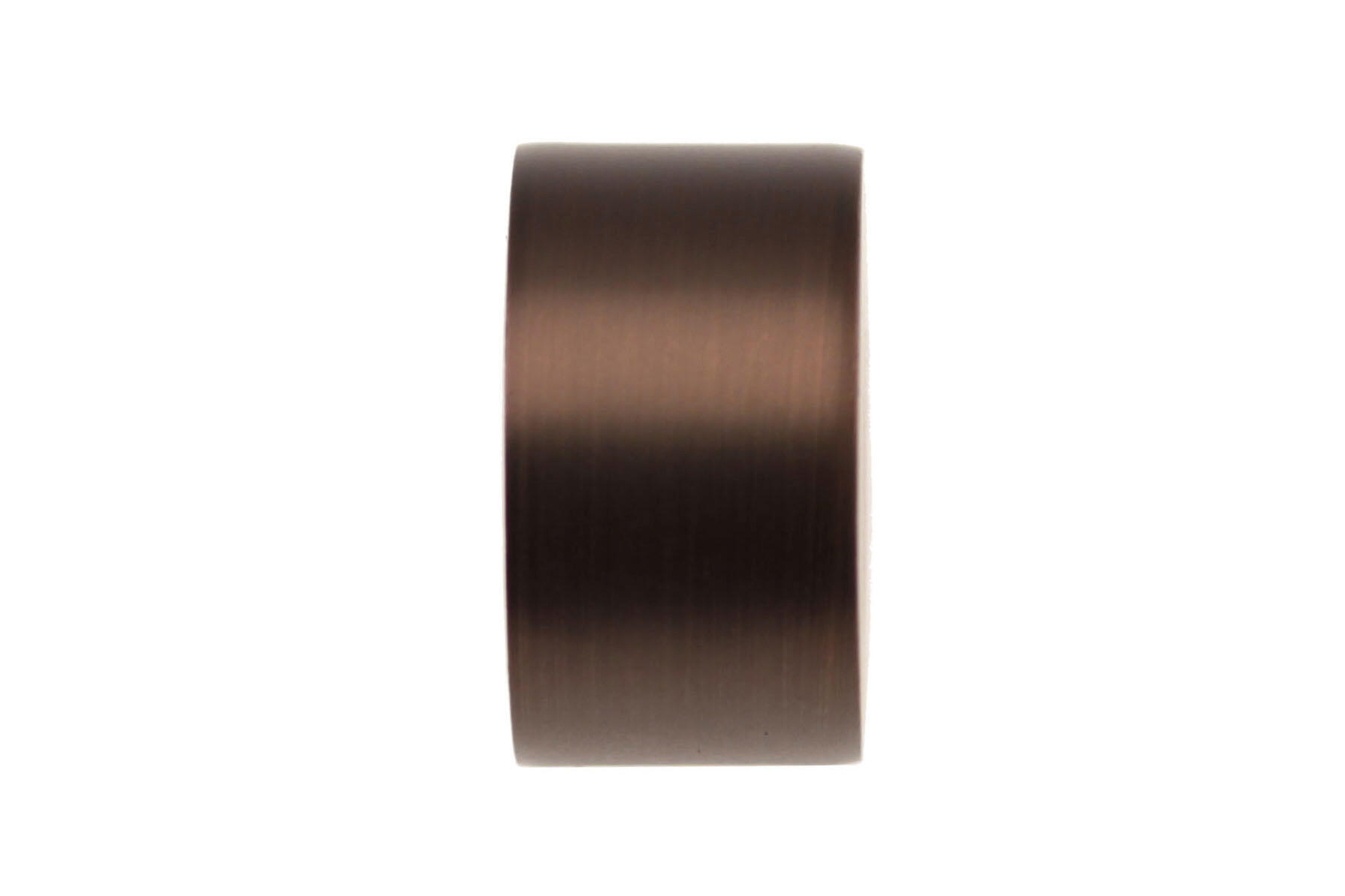 Lot De 2 Embouts Décoratifs Pour Tringle à Rideau 28 Mm - Design Boule Noir Mat - Fixation Facile Sans Outil - 12