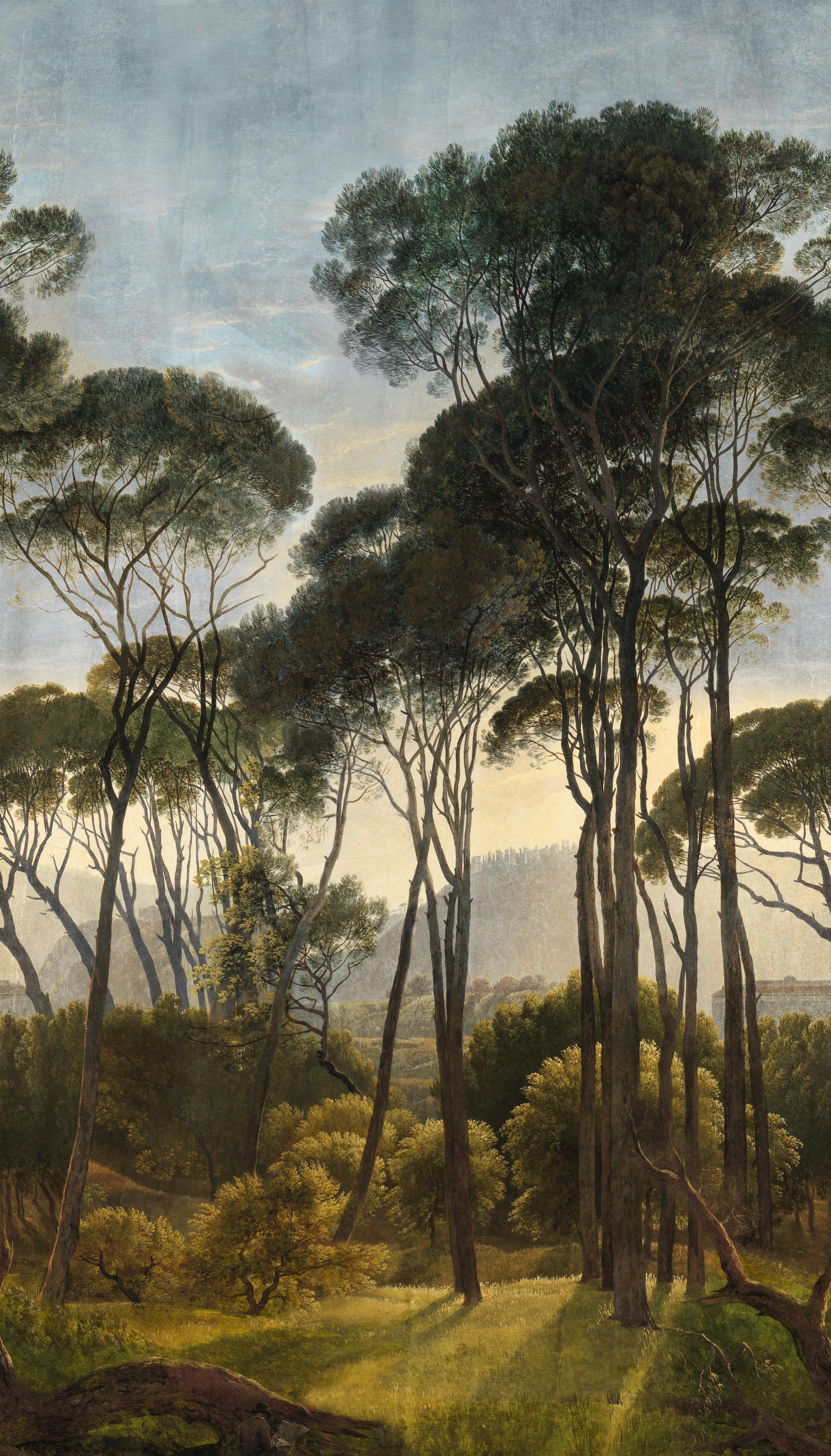 Papier peint panoramique Nature historique multicolore, l.159 x H.280 cm - 2