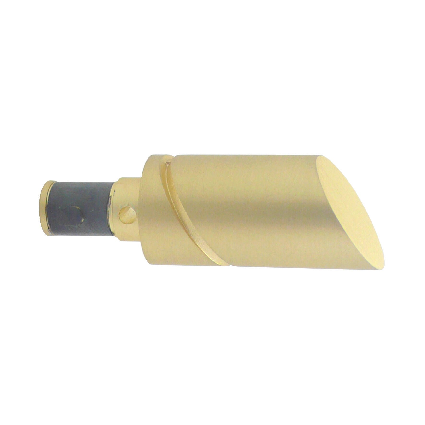 Lot de 2 embouts INSPIRE, doré, patiné pour tringle à rideau cylindre