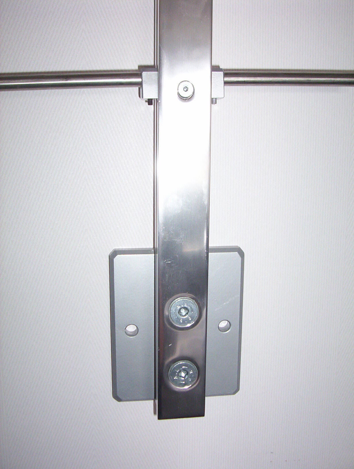 Poteau latéral gris OBAPI Quadro - 4