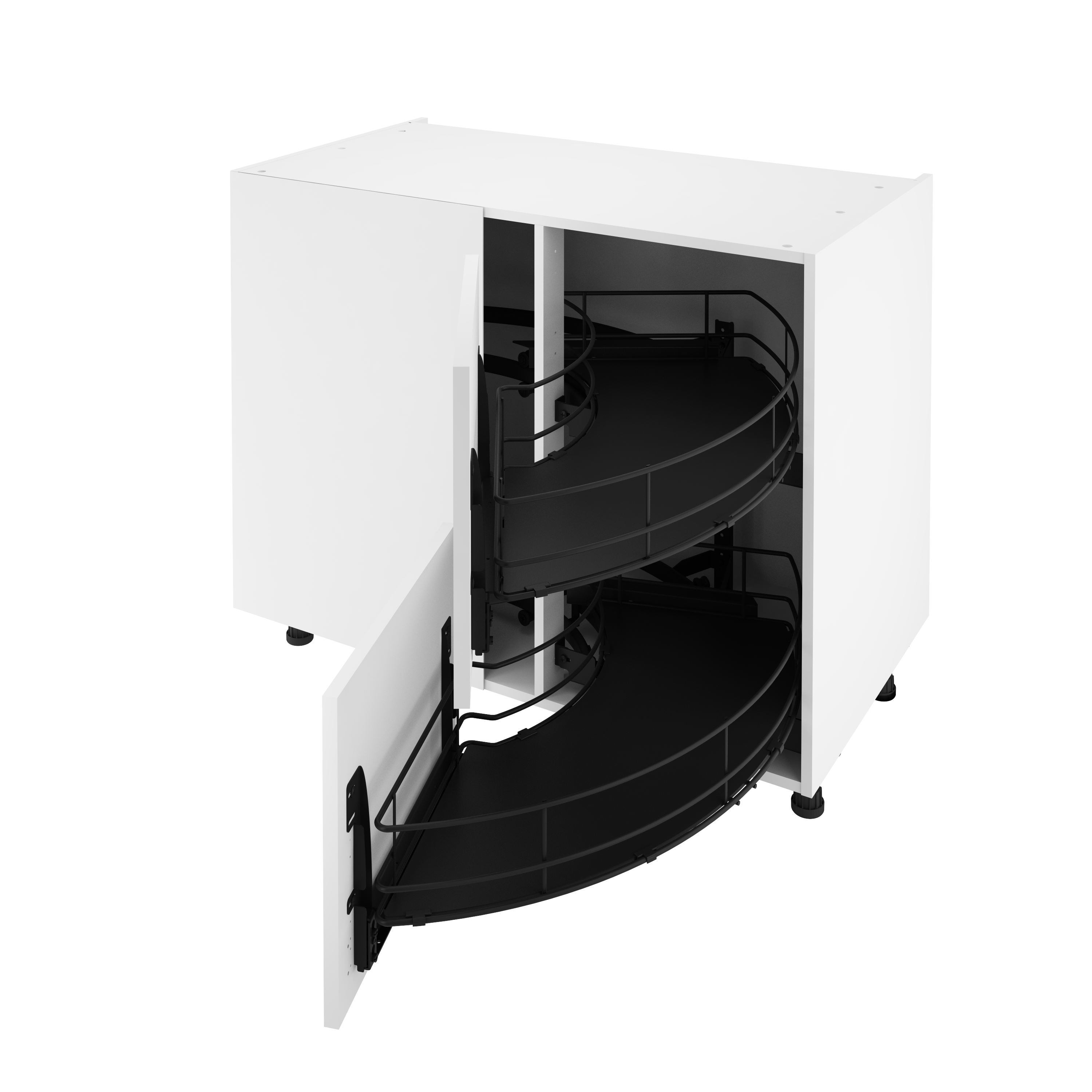 Accesorio extraíble rincón 2 cestas DELINIA ID 56x106x76.9 cm - 6