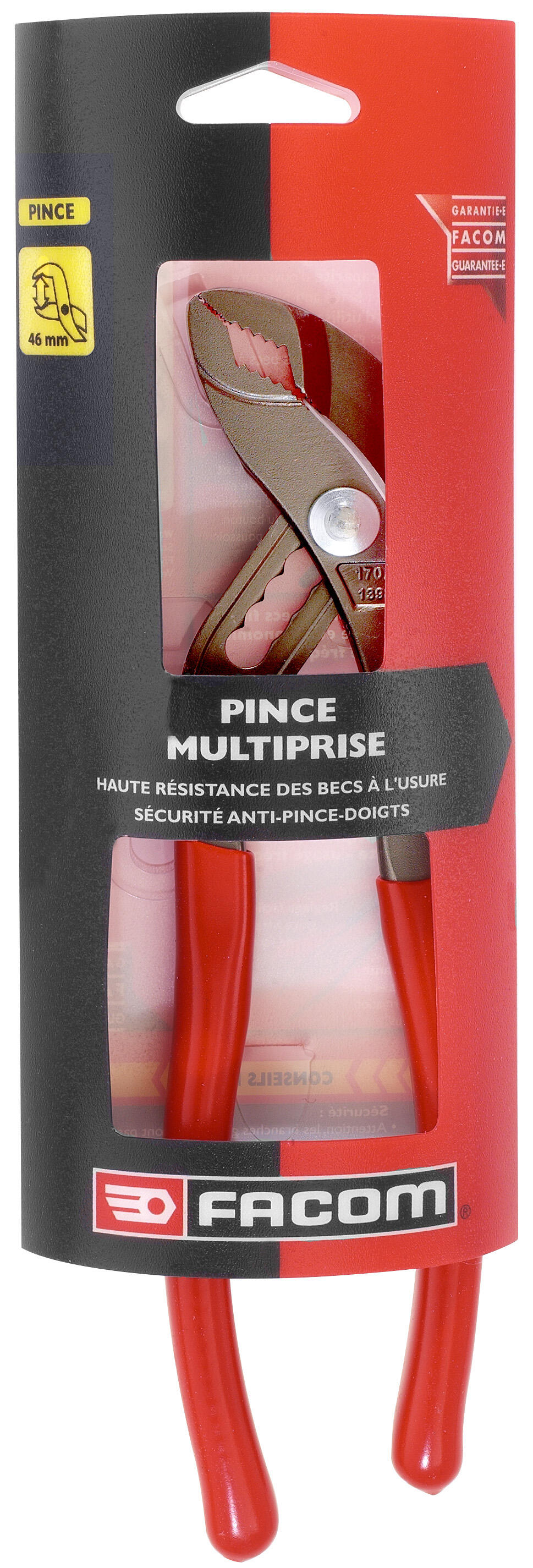 Pince multiprise non isolé FACOM 170apb, 240 mm - 2