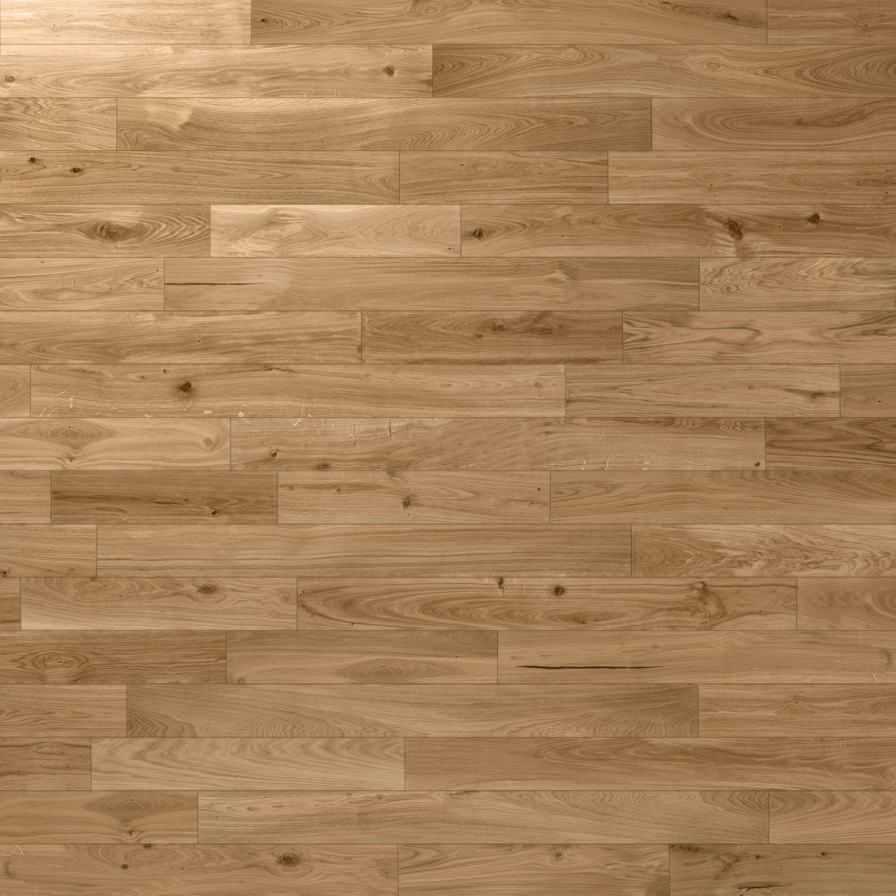 Echantillon Parquet massif chêne blond vitrifié M - 2