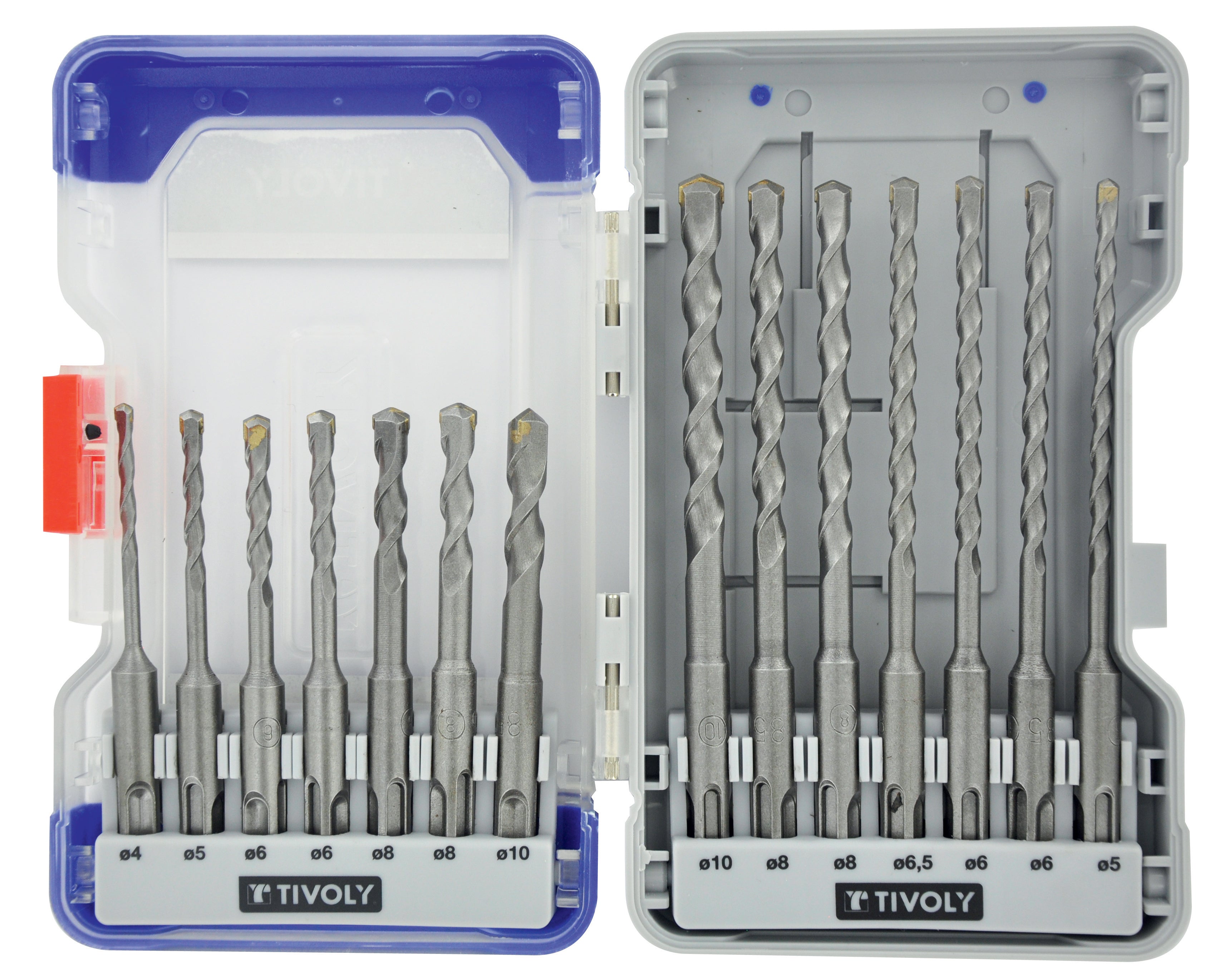 Coffret de 14 Forets à béton, Diam.4 à 10 mm, TIVOLY - 2