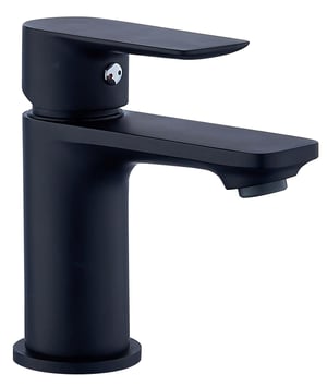 Mitigeur de lavabo noir mat, ROUSSEAU Nayak