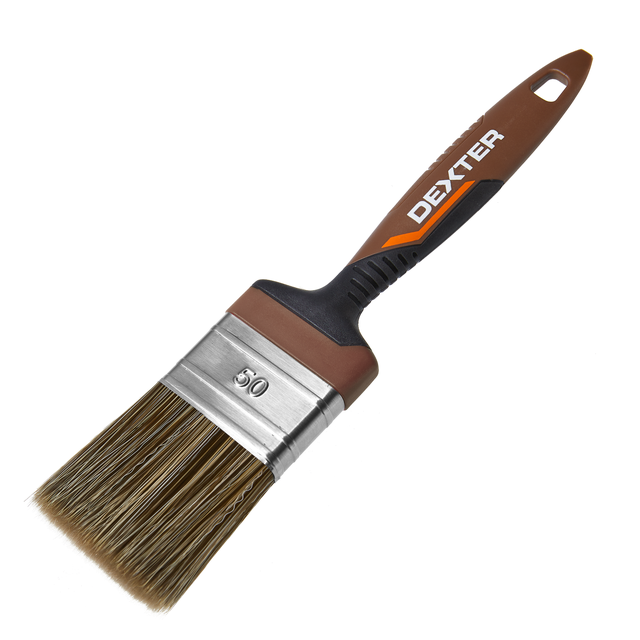 Brocha plana DEXTER para barnizar 50mm de anchura y 24 cm de longitud