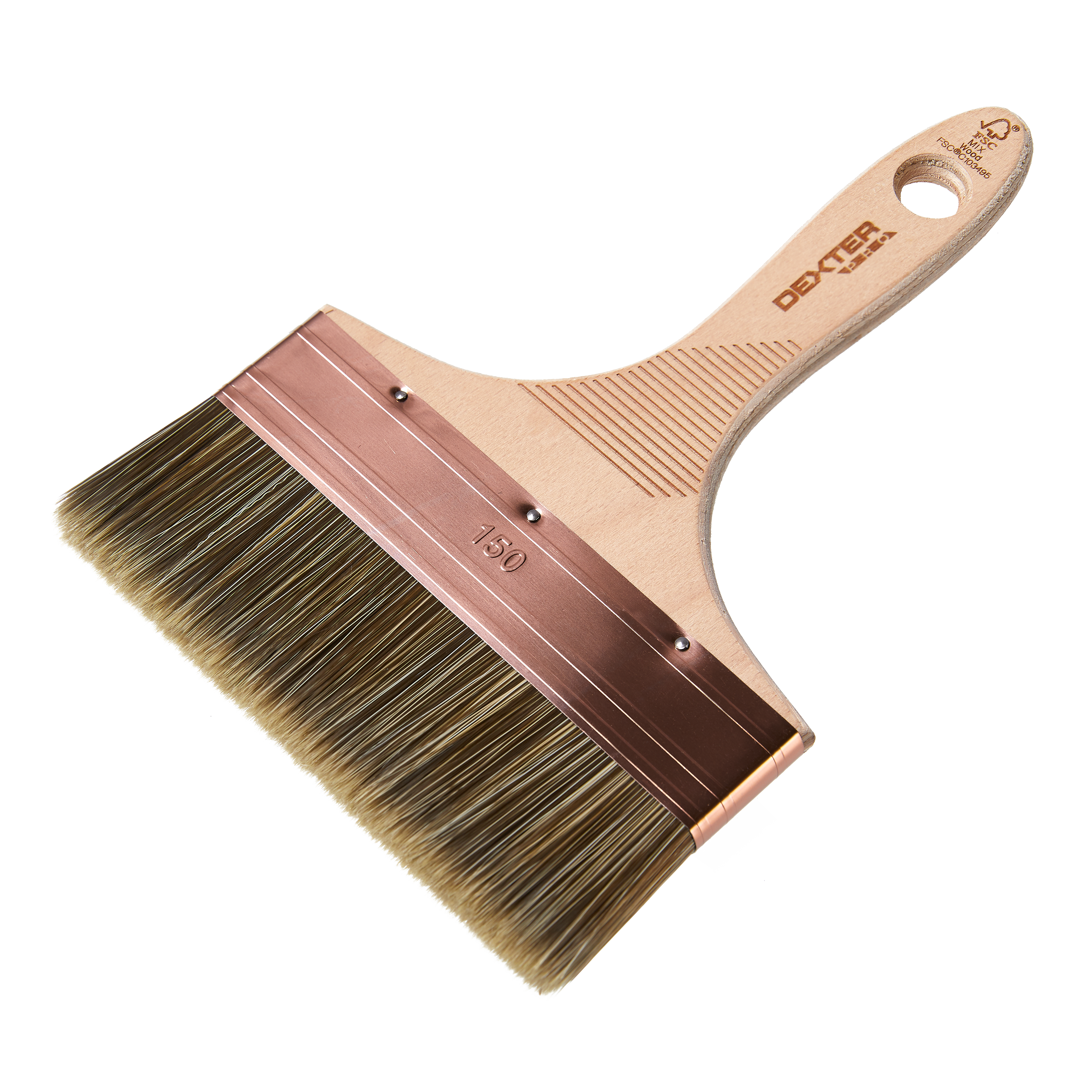 Pędzel spalter do lakieru, oleju, bejcy 150 mm Dexter Pro