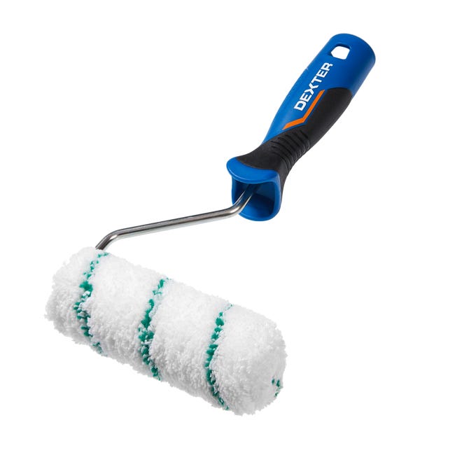 Rodillo Simple Mini rodillo para pintar superficies rugosas DEXTER de 120 mm de ...