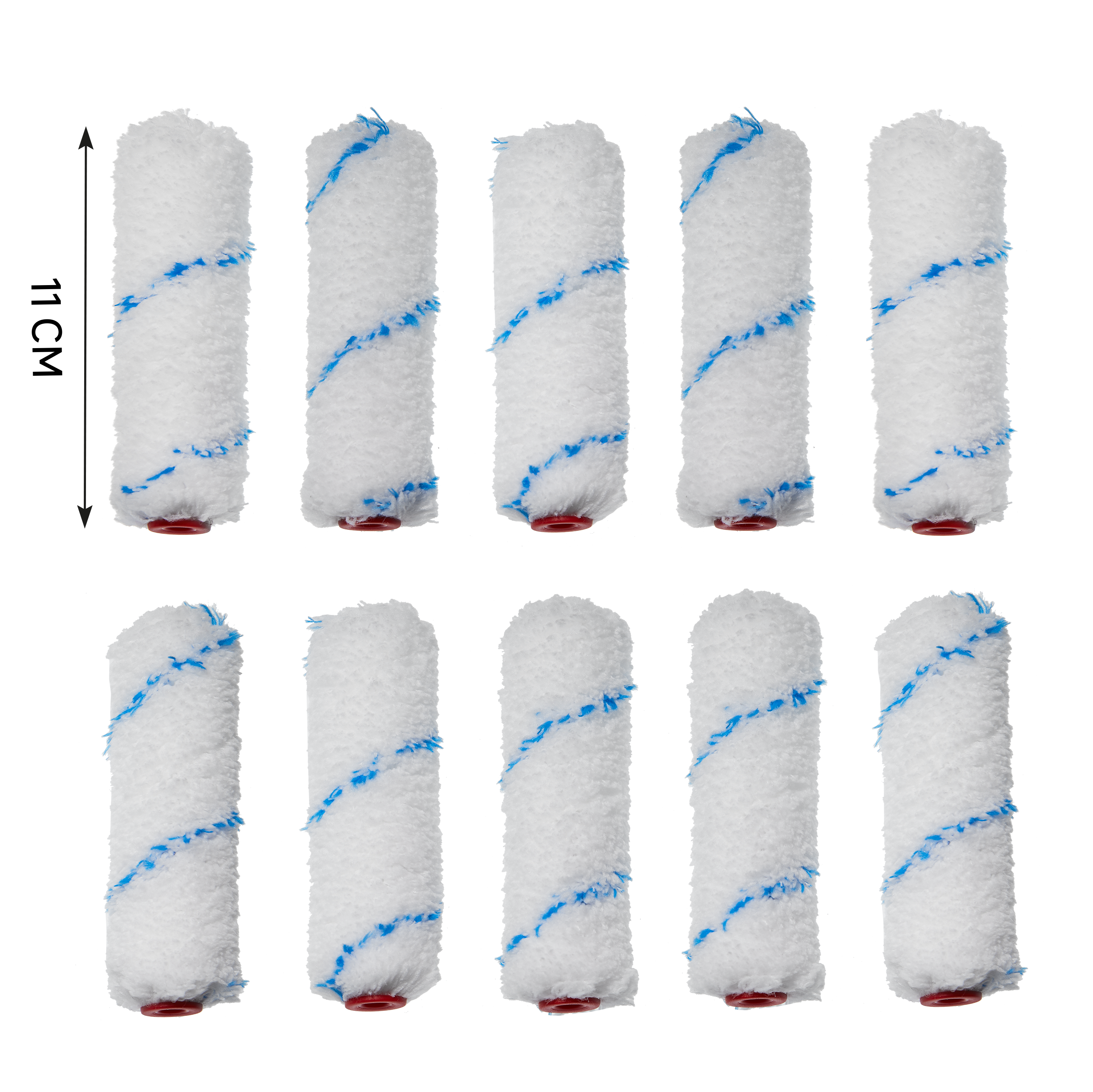 Zapas do mini wałka do gładkich ścian i drewna 10 szt. 110 mm Dexter - 4