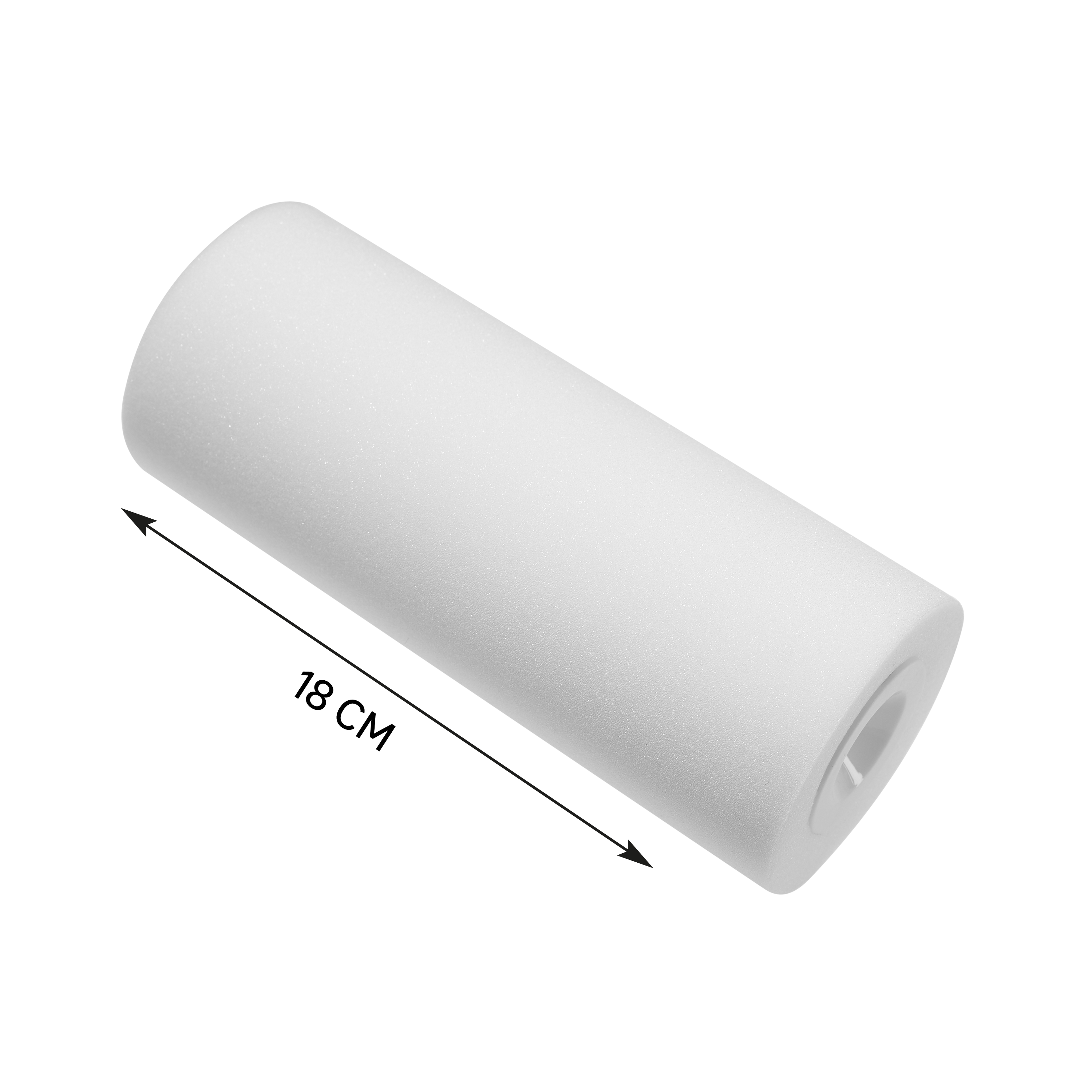 Recambio de rodillo para vitrificar suelos DEXTER de 180 mm de anchura, 55 mm de diámetro, pelo medio (5 mm a 12 mm). 1 unidad. - 2