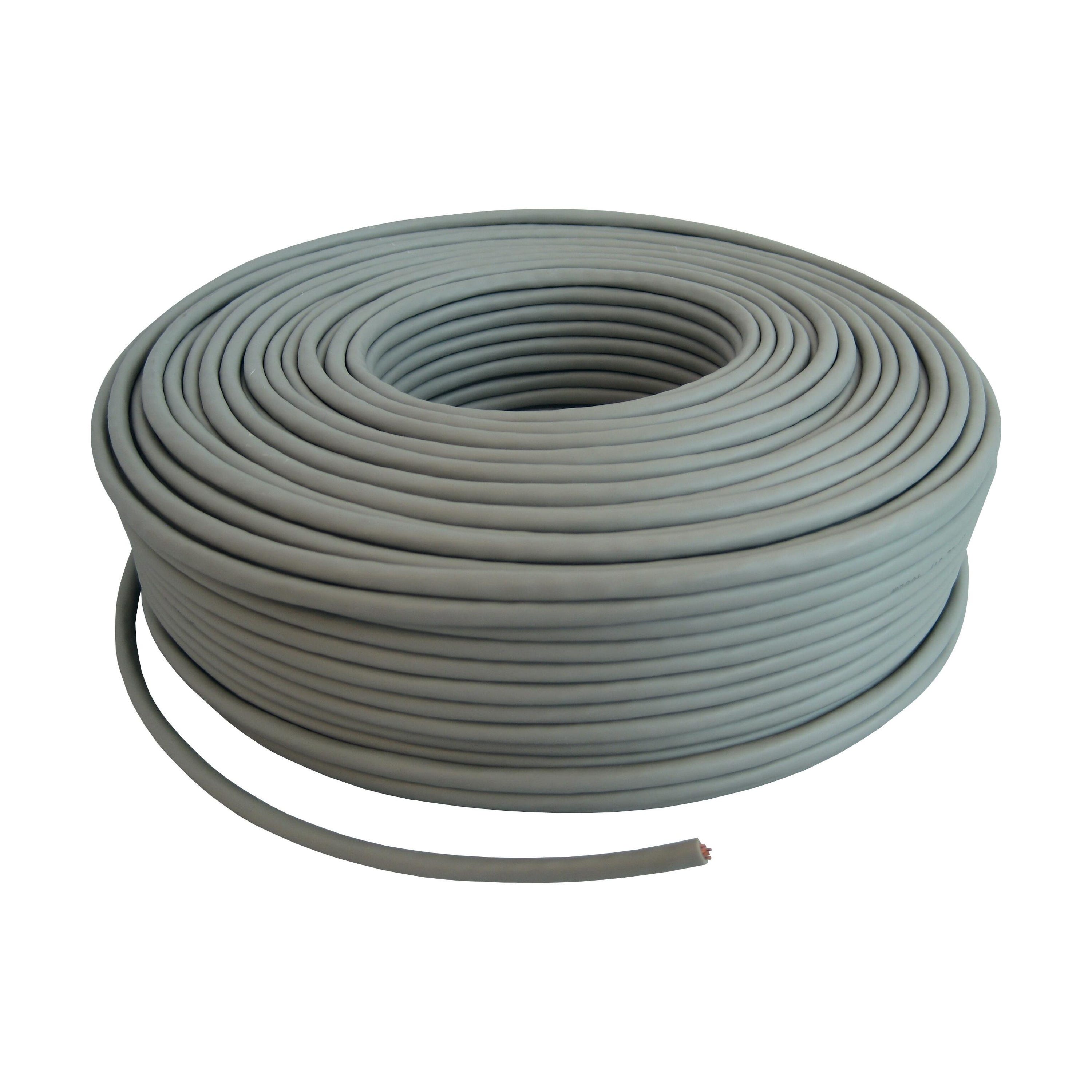 Cavo Di Rete UTP CAT6 1 Metro – Grigio, Per Collegamenti Internet E Rete, Cablepelado