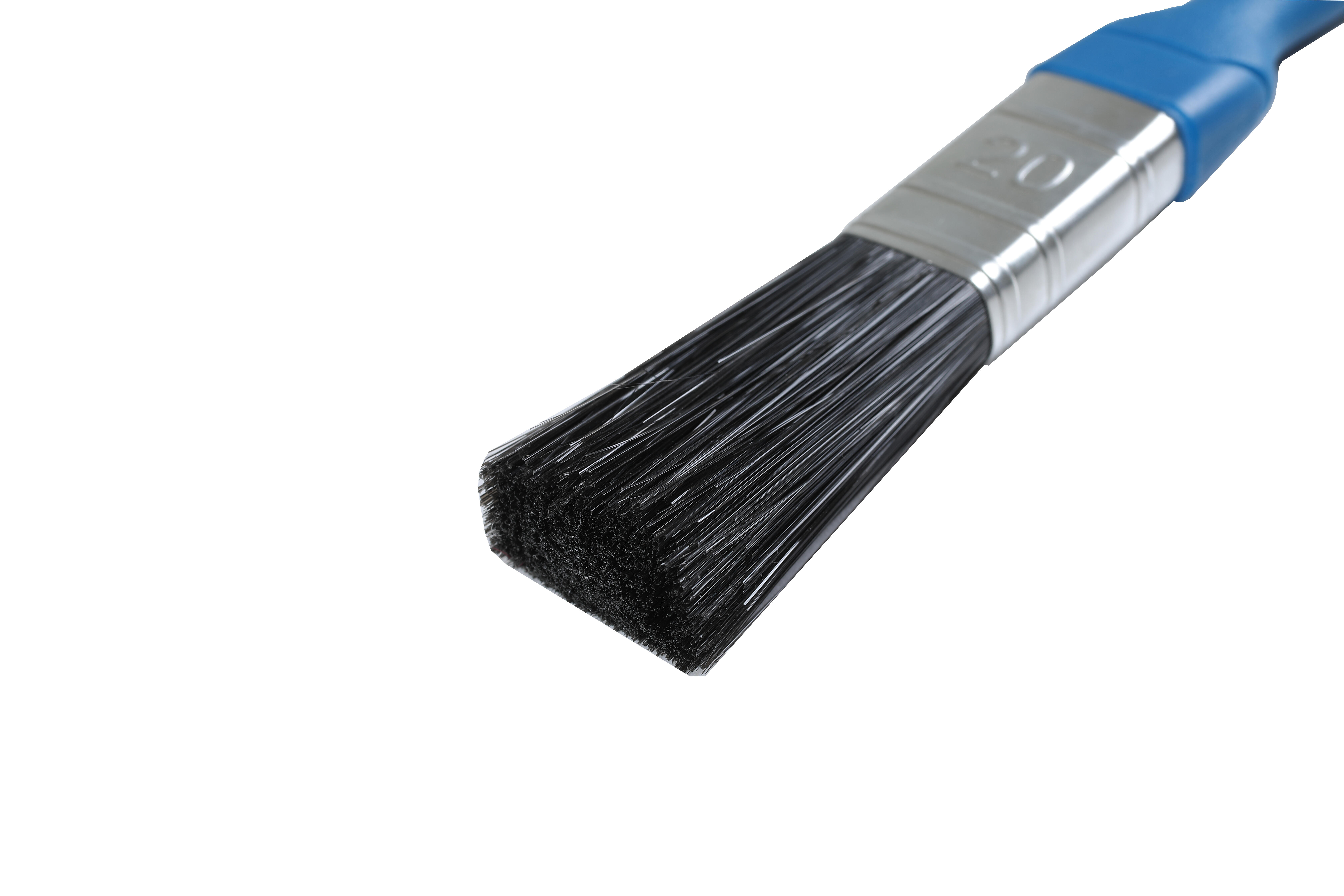 Trincha Dexter universal fibra preto 20mm - 2