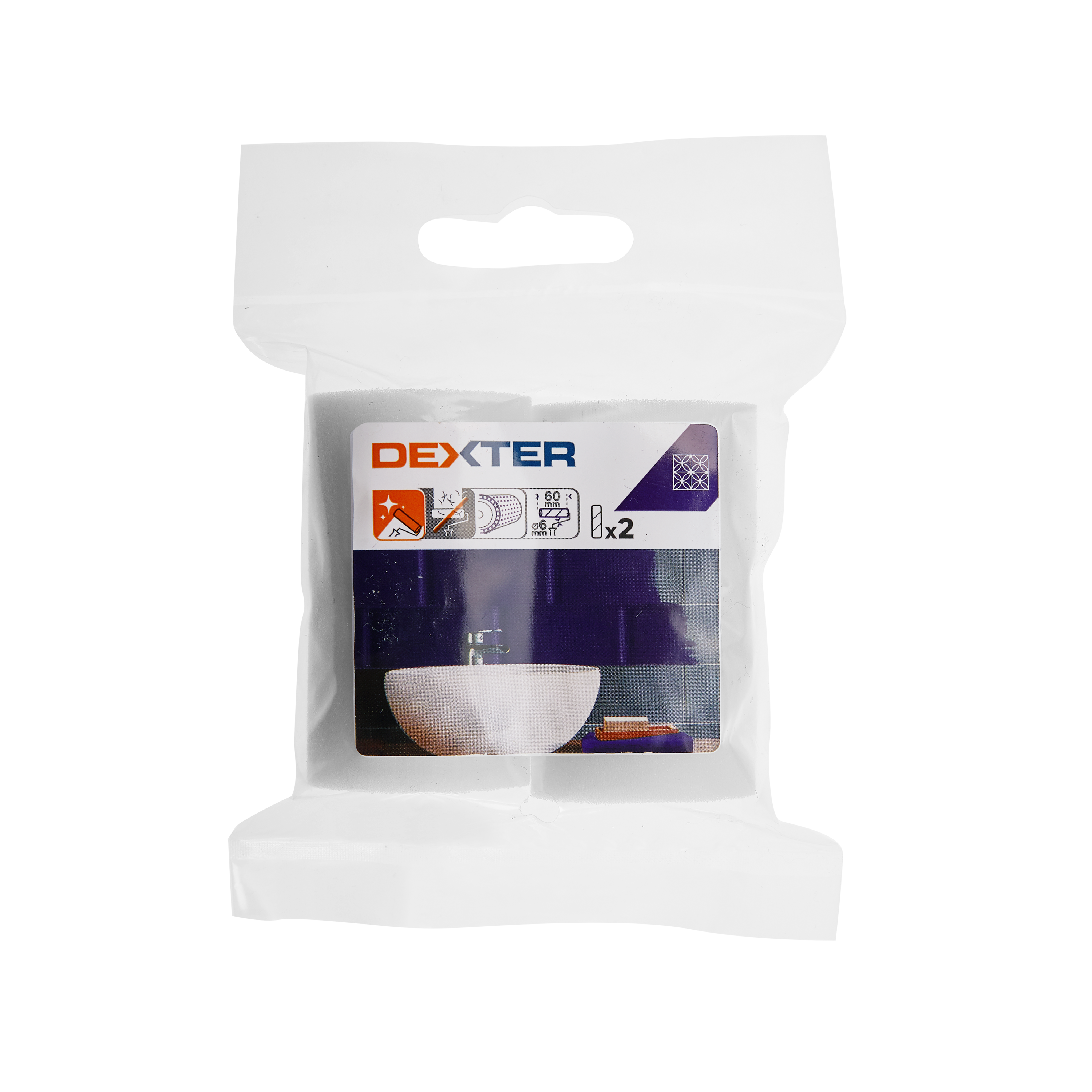 Zapas do mini wałka do żywic 2 szt. 60 mm Dexter - 4