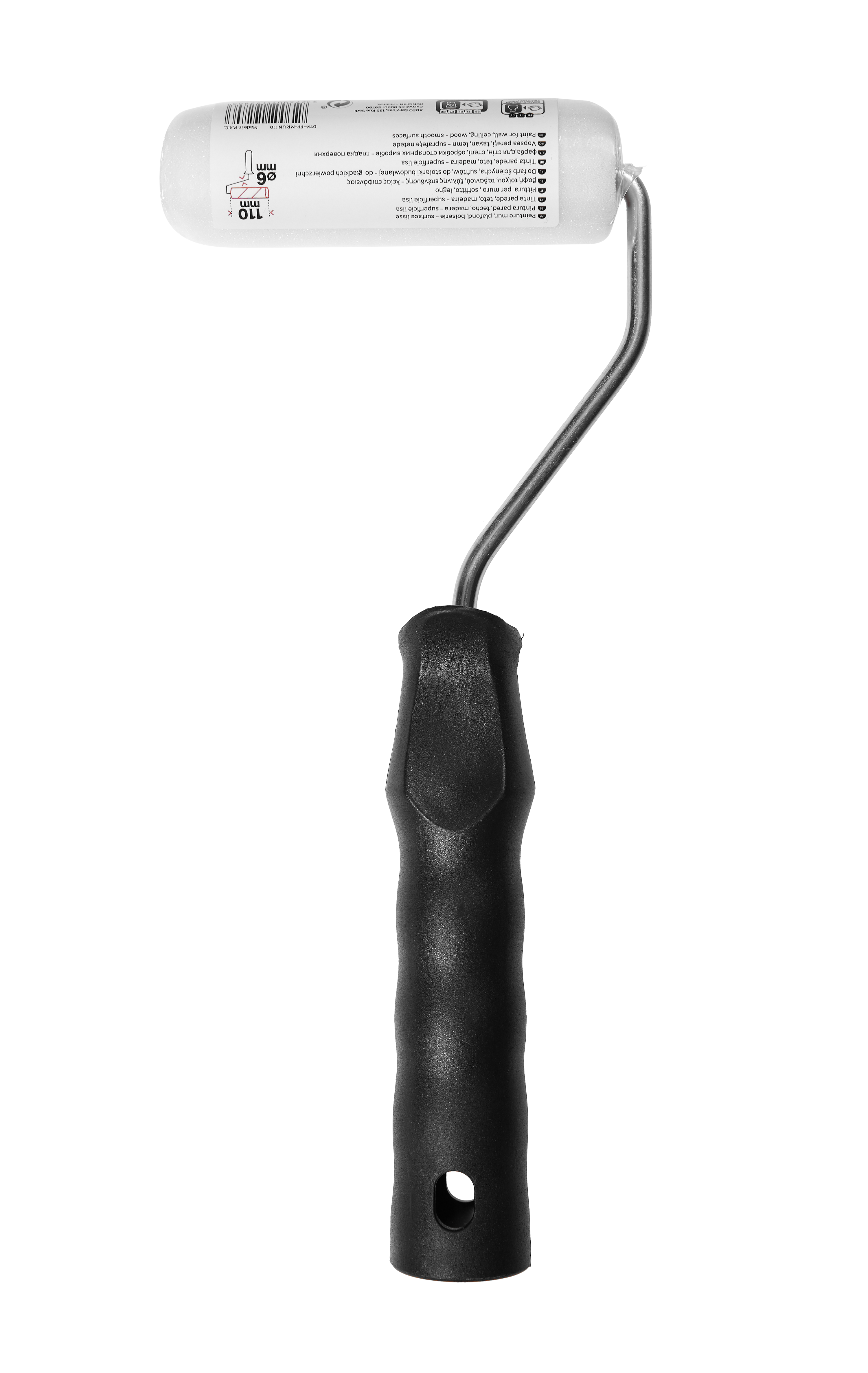 Mini rolo Dexter universal parede lisa e madeira 11cm - 3