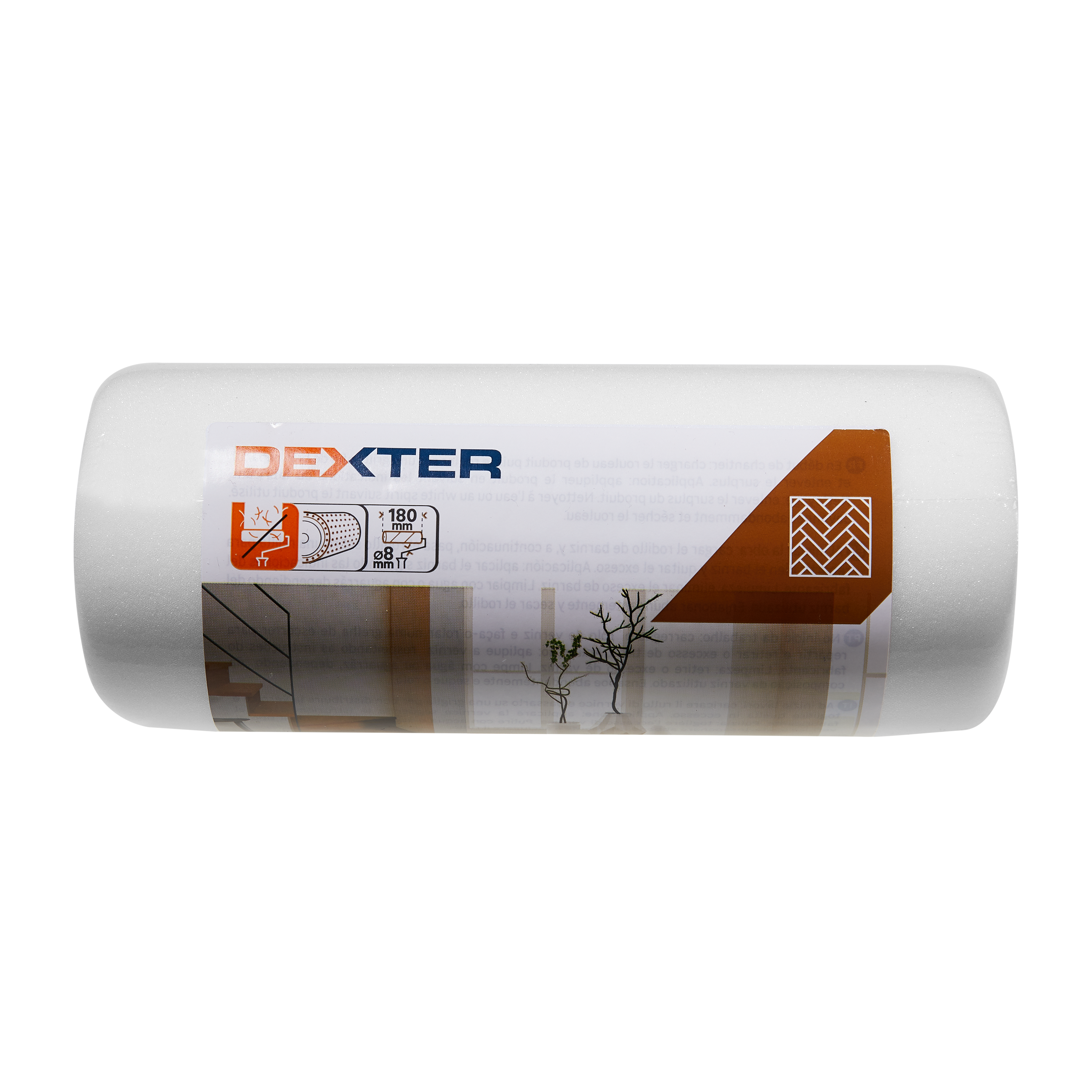 Recharge de rouleau à peinture pour vitrifier un sol l.180 mm DEXTER - 4