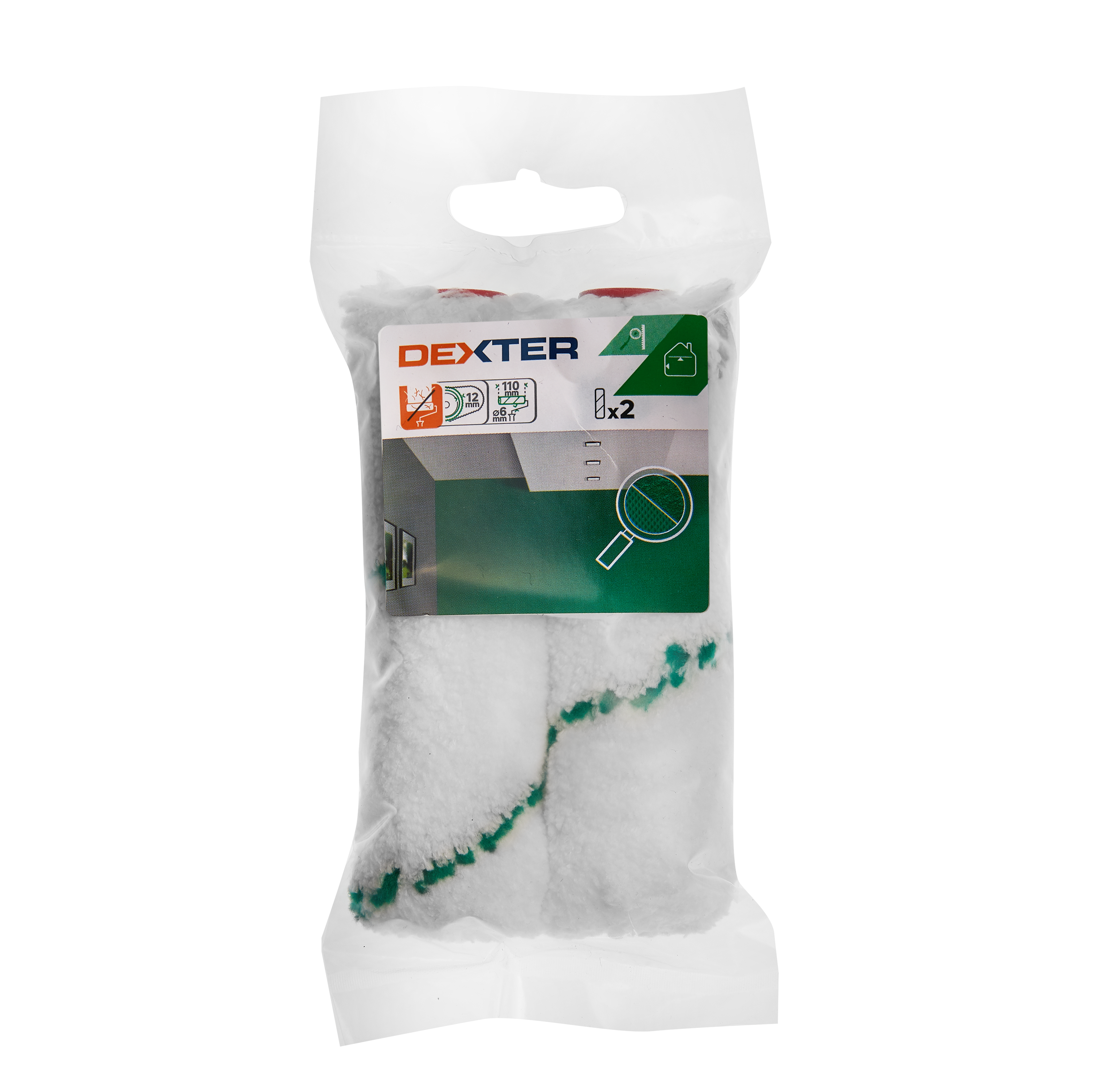 Zapas do wałka do strukturalnych ścian i drewna 2 szt. 110 mm Dexter - 5