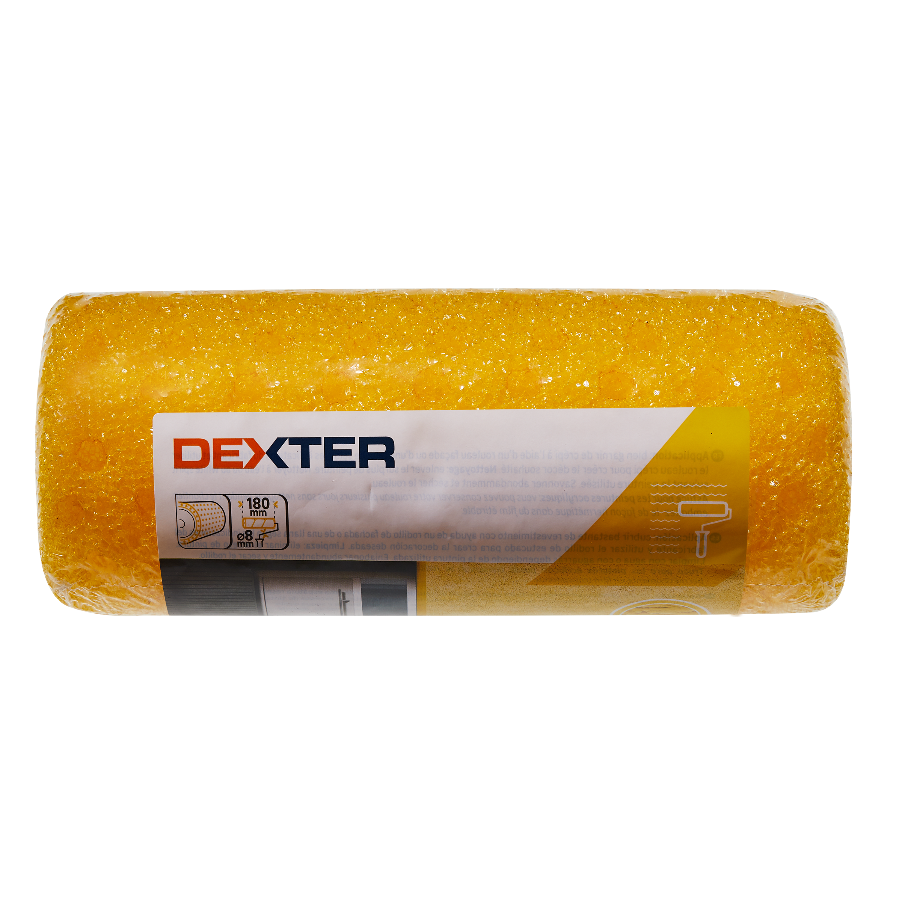 Recharge rouleau effet crépi finition gros grain l.180 mm DEXTER - 3