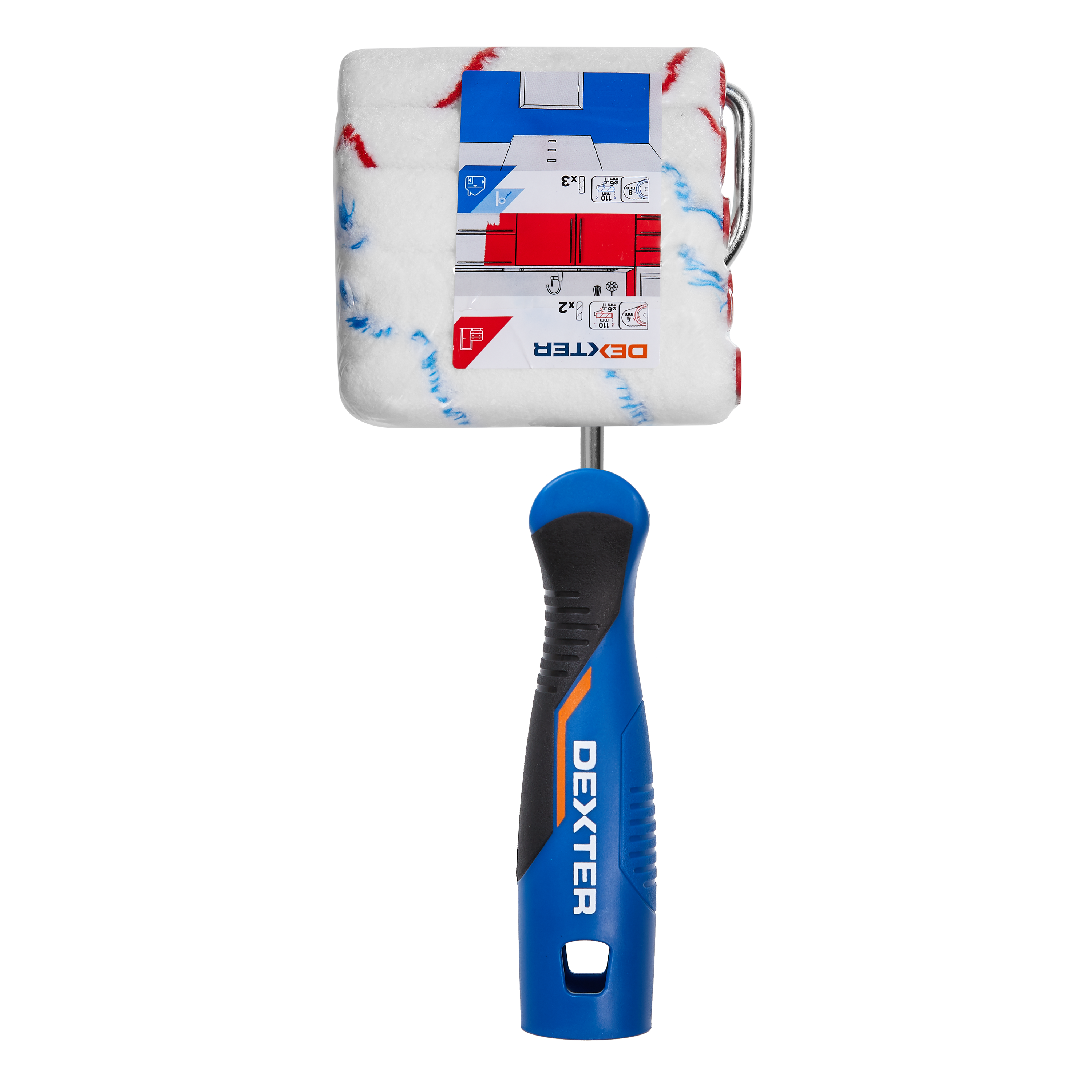 Kit de peinture pour peindre, vernir, huiler, vitrifier, lasurer et saturer, DEX - 2