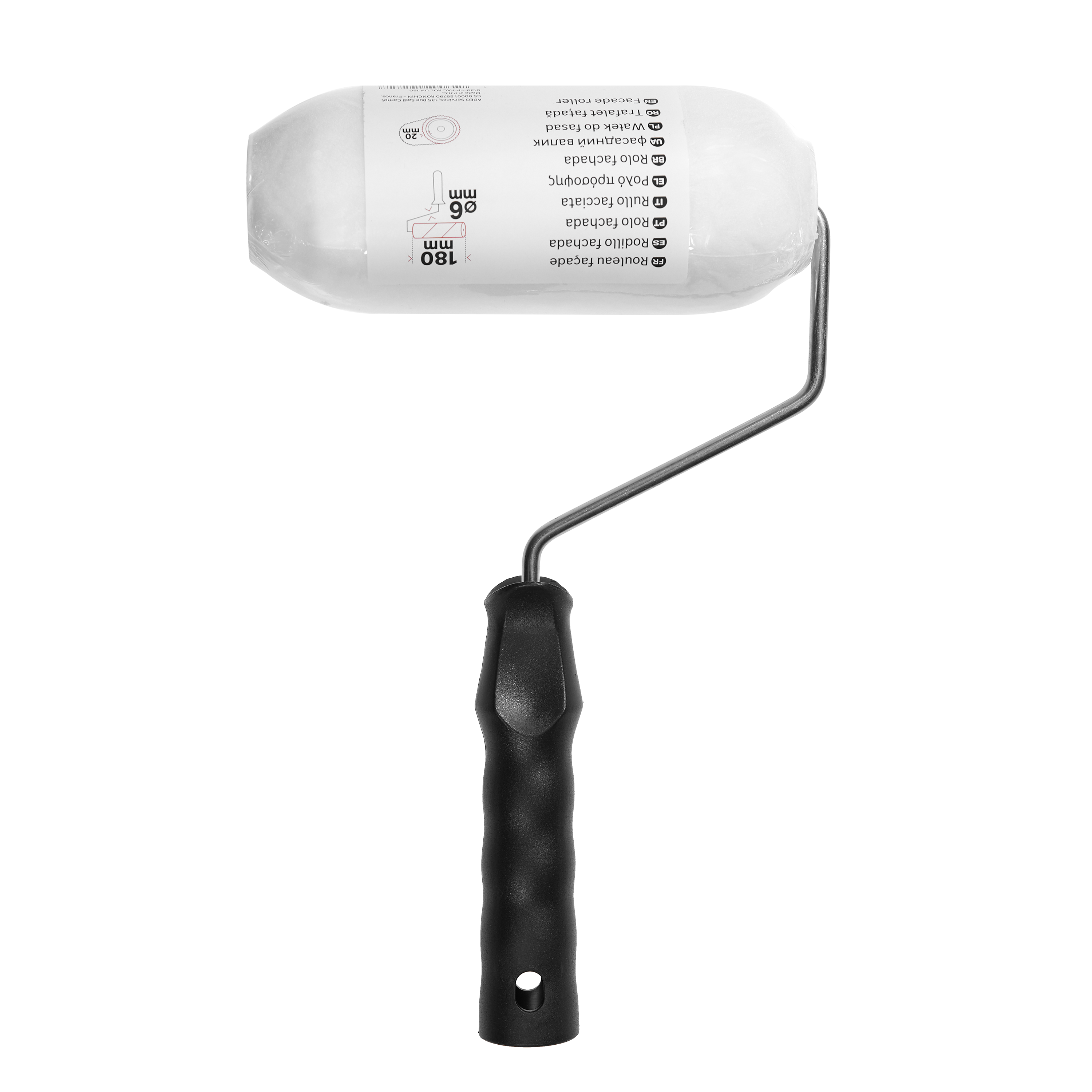 Rolo universal fachada lisa 18cm - 3