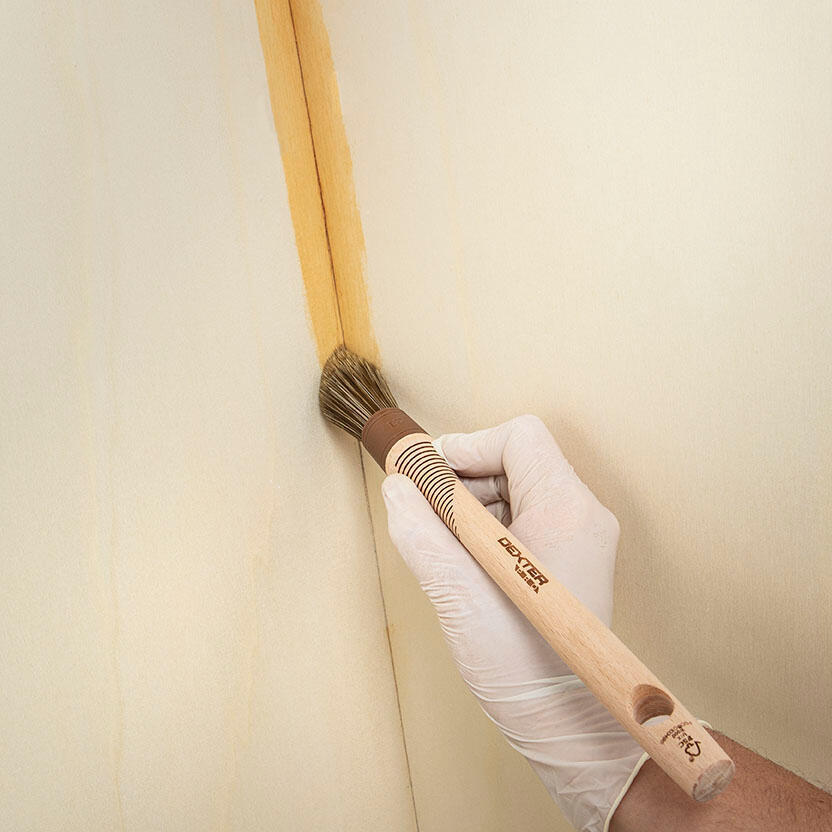 Pinceau rond pour peindre une moulure / peindre pour décorer (petites surfaces : - 2