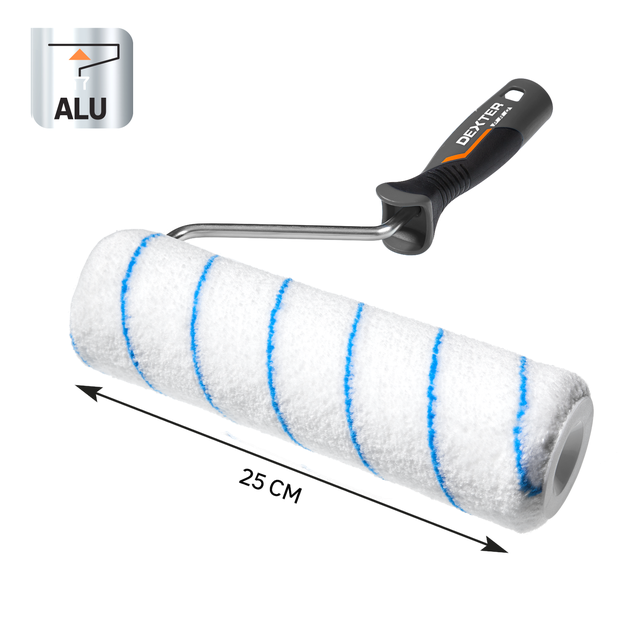 Wałek uniwersalny 250 mm aluminiowy Dexter Pro