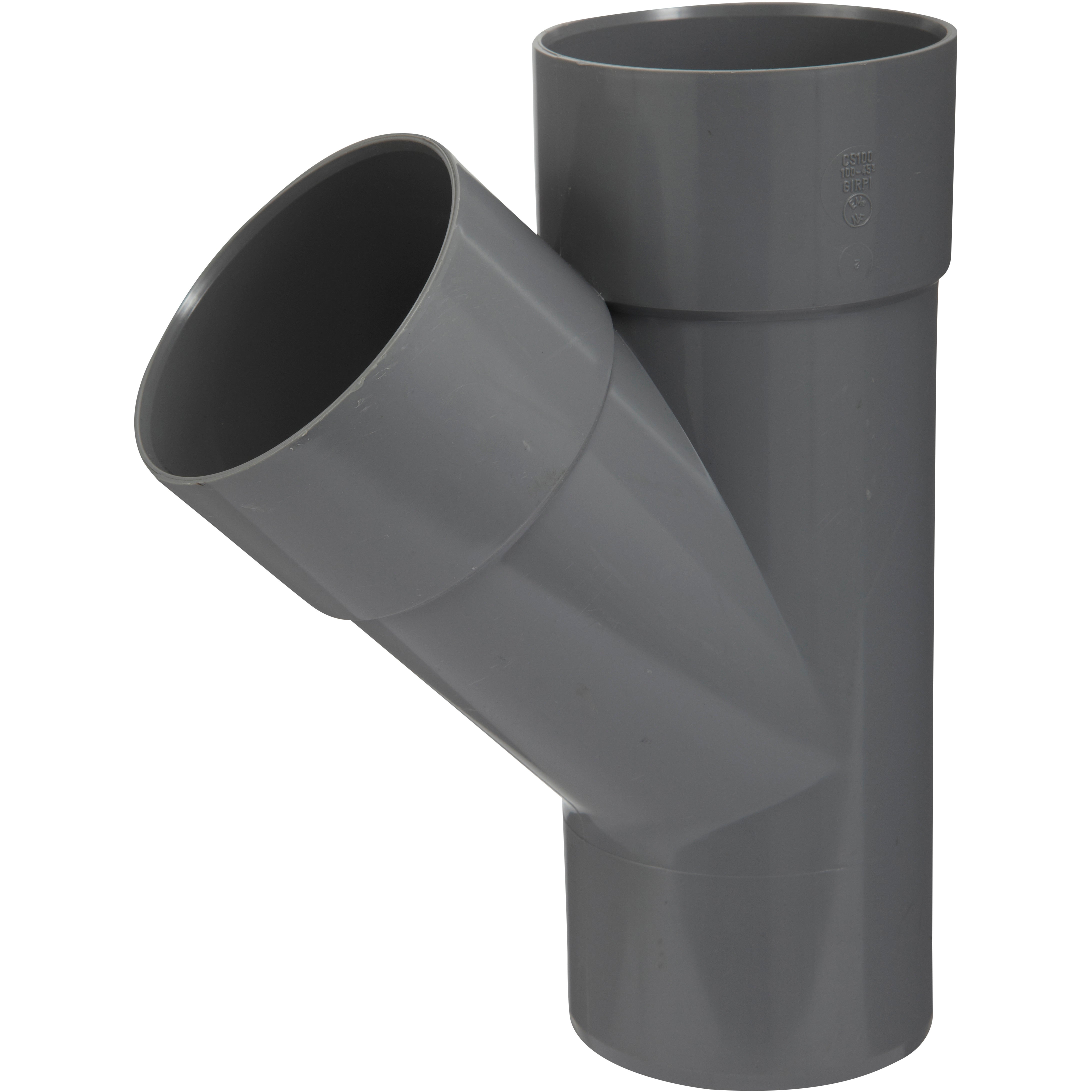 Culotte De Branchement 45 En Pvc Coller Femelle M le D100 Culotte De Branchement 45 En Pvc Coller Femelle M le D100