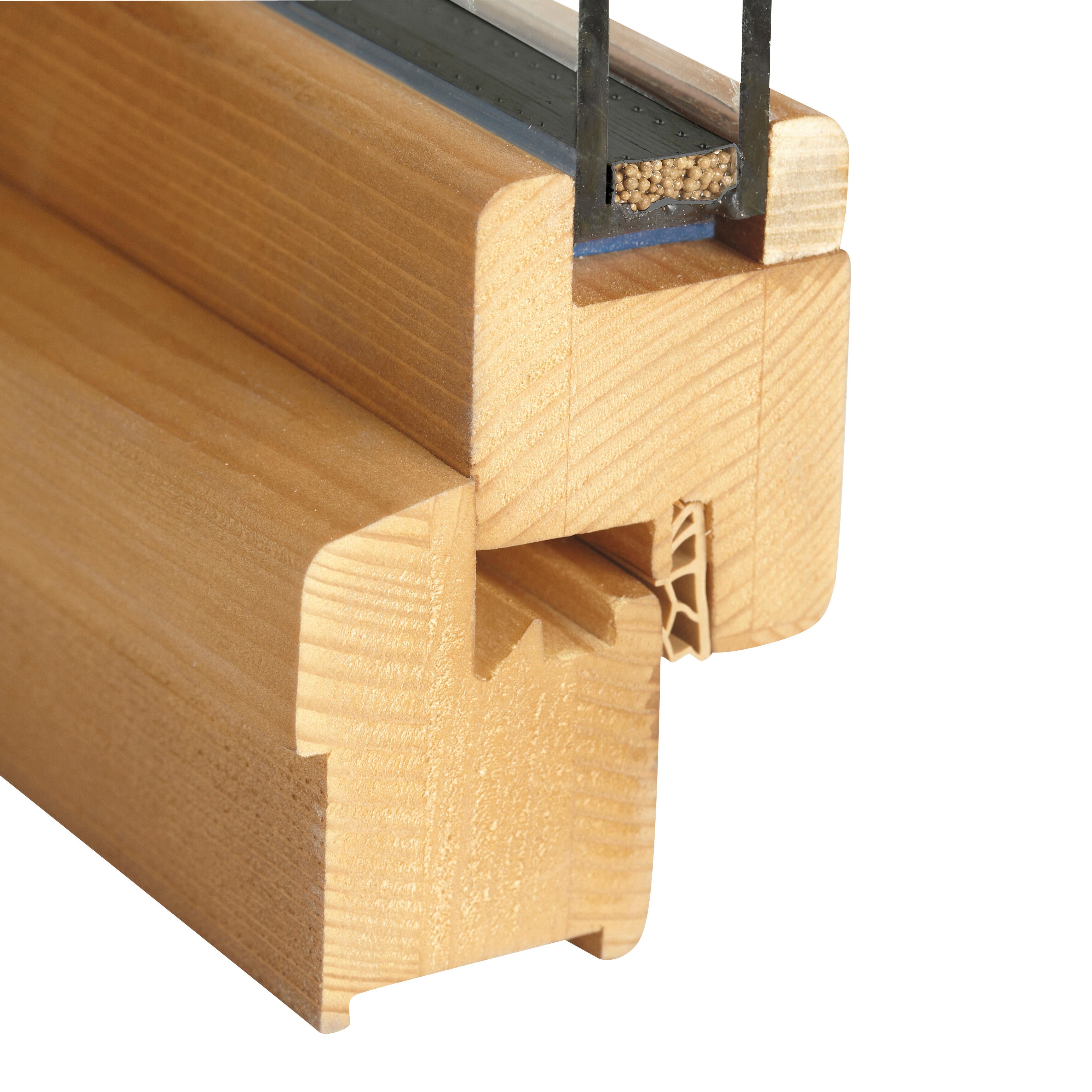 Fenêtre Bois Essentiel H.105xl.80cm, 2 vantaux - 8