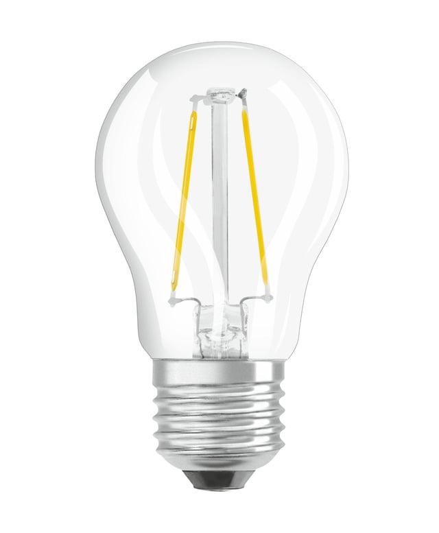 Ampoule led à filament, rond E27, 470lm = 40W, blanc chaud, OSRAM