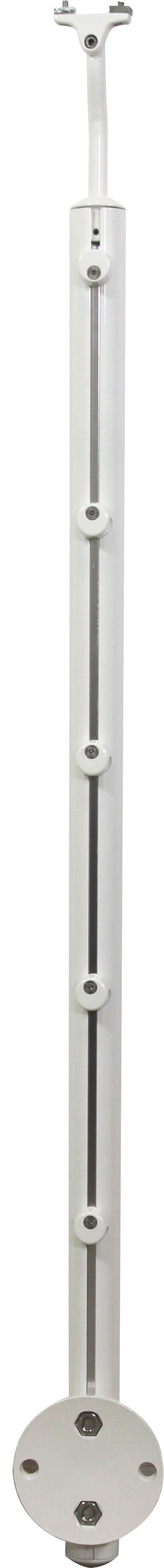 Poteau latéral Rolo blanc brillant OBAPI - 4