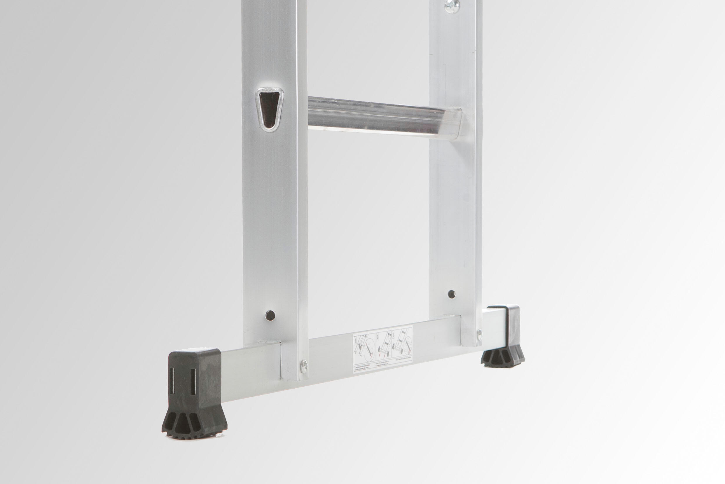 Echafaudage aluminium Hobbystep h3 hauteur de travail 3 m - 6