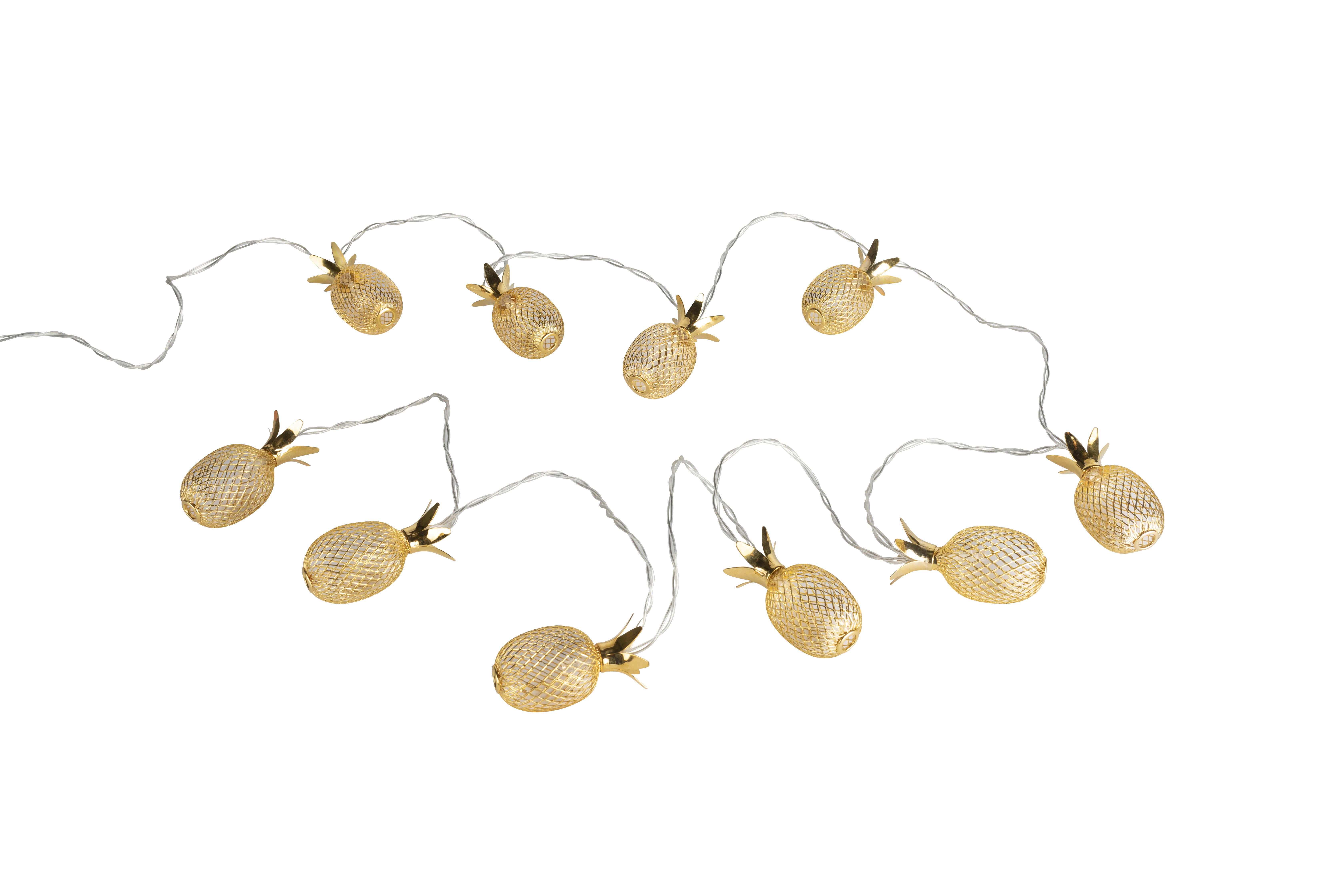 Guirlande Module LED 10 ampoules blanc 9 Lumen Ananas - 3