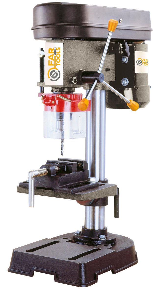 Perceuse à colonne D. mandrin 13mm FARTOOLS 350W, avec étau