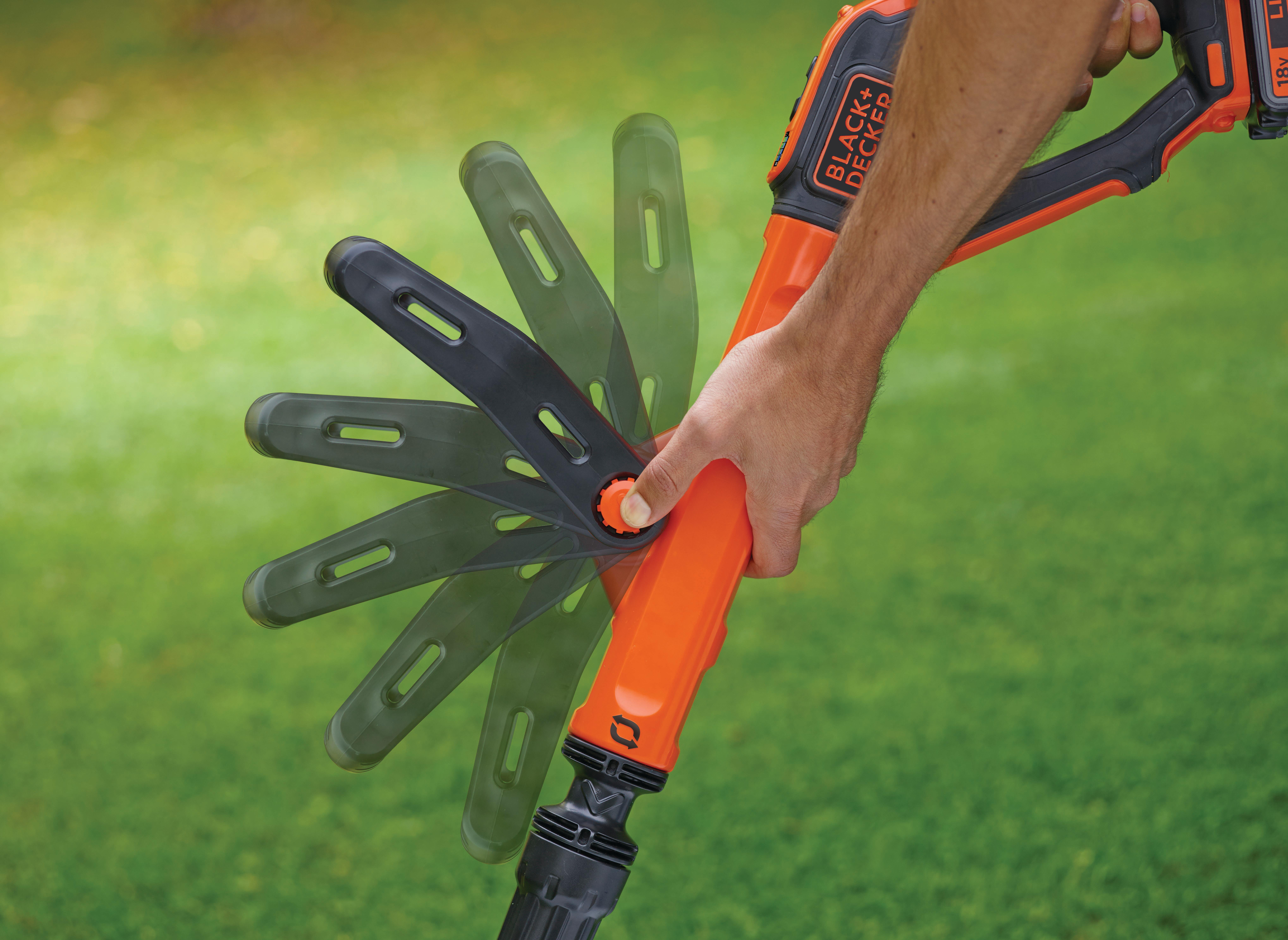 Coupe-bordures sur batterie BLACK + DECKER Sgtc1820epcb nu 18 V, l.28 cm - 5