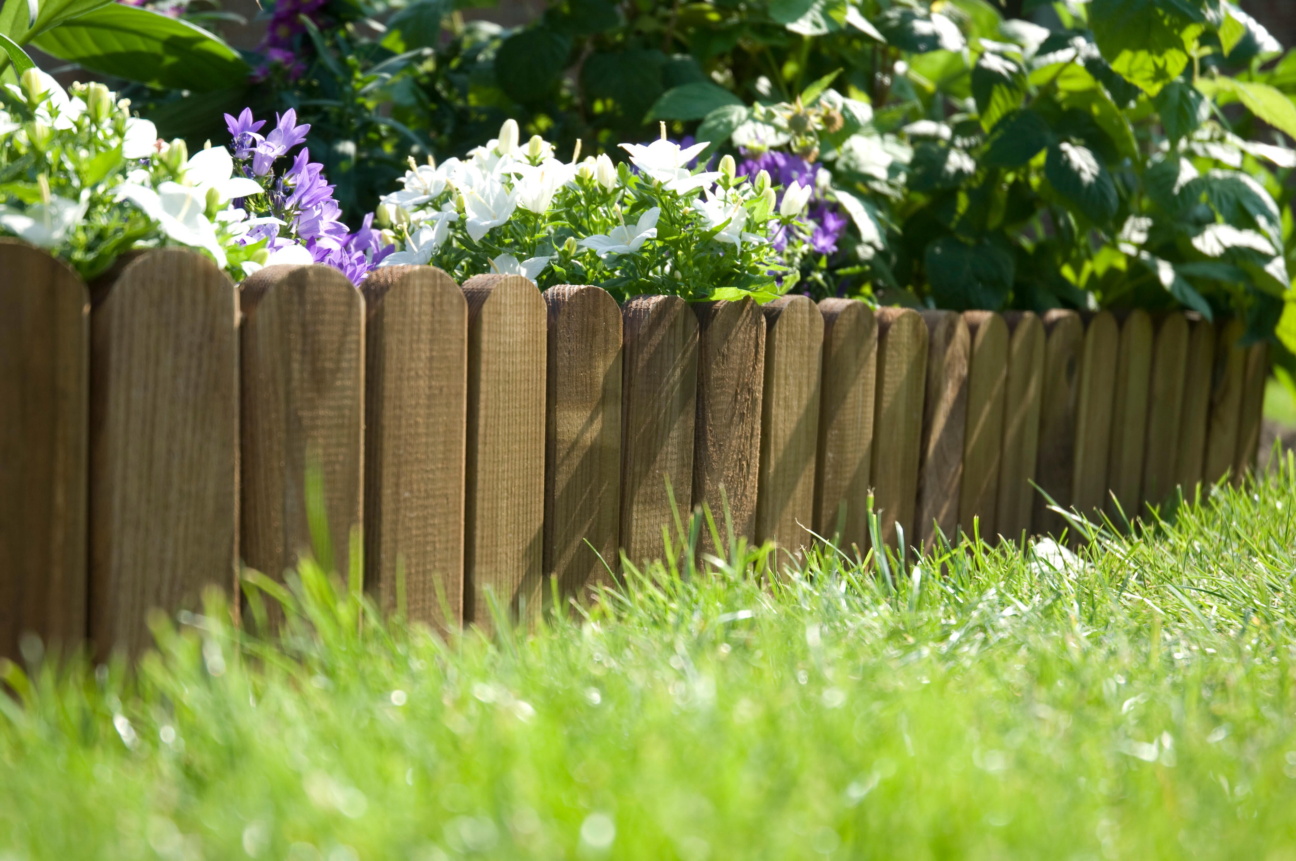 Bordure à dérouler bois, CERLAND, H.20 x L.120 cm | Leroy Merlin