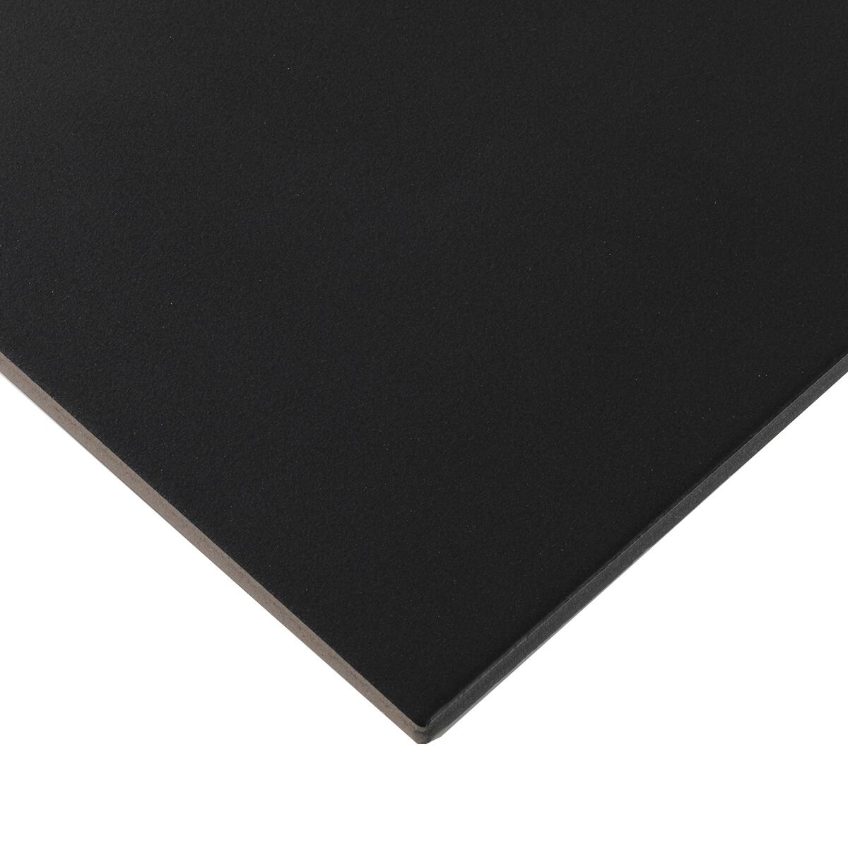 Piastrella da pavimento e rivestimento interno ed esterno in gres porcellanato 20 x 20 cm non rettificato smaltato nero opaco Palette Slate traffico medio (pei 2/5) Sp. 8.2 mm 1.42 mq - 6