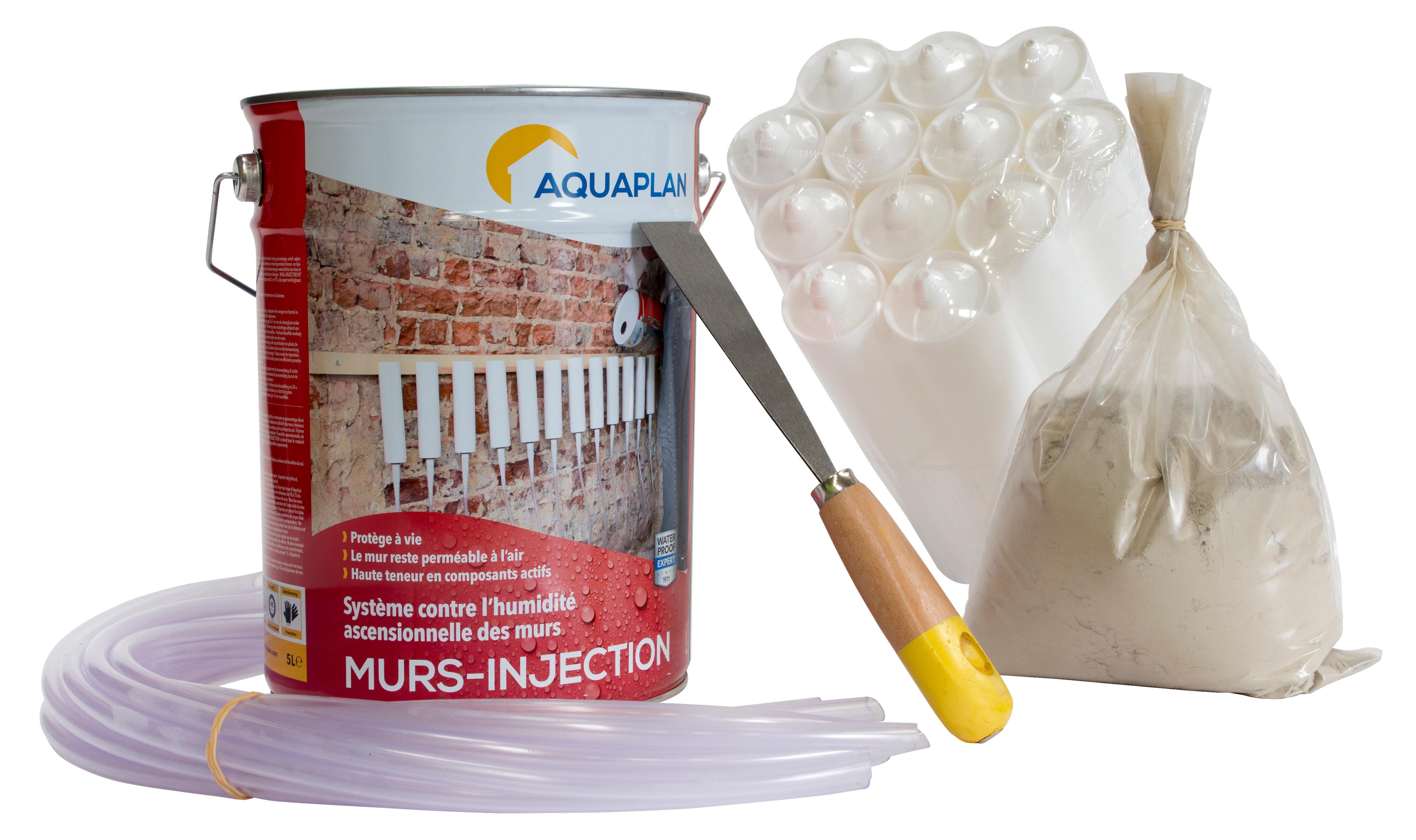 Kit antihumidité IKO Wall injector 5 l incolore - 2
