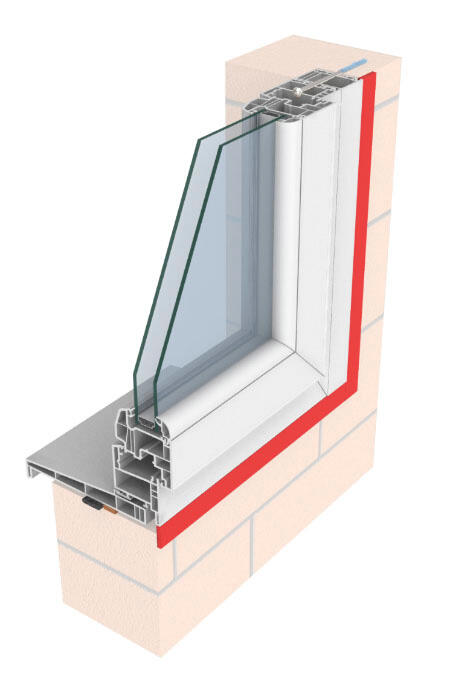 Plat PVC 50 ép2.5, longueur 2.50 m blanc - 2