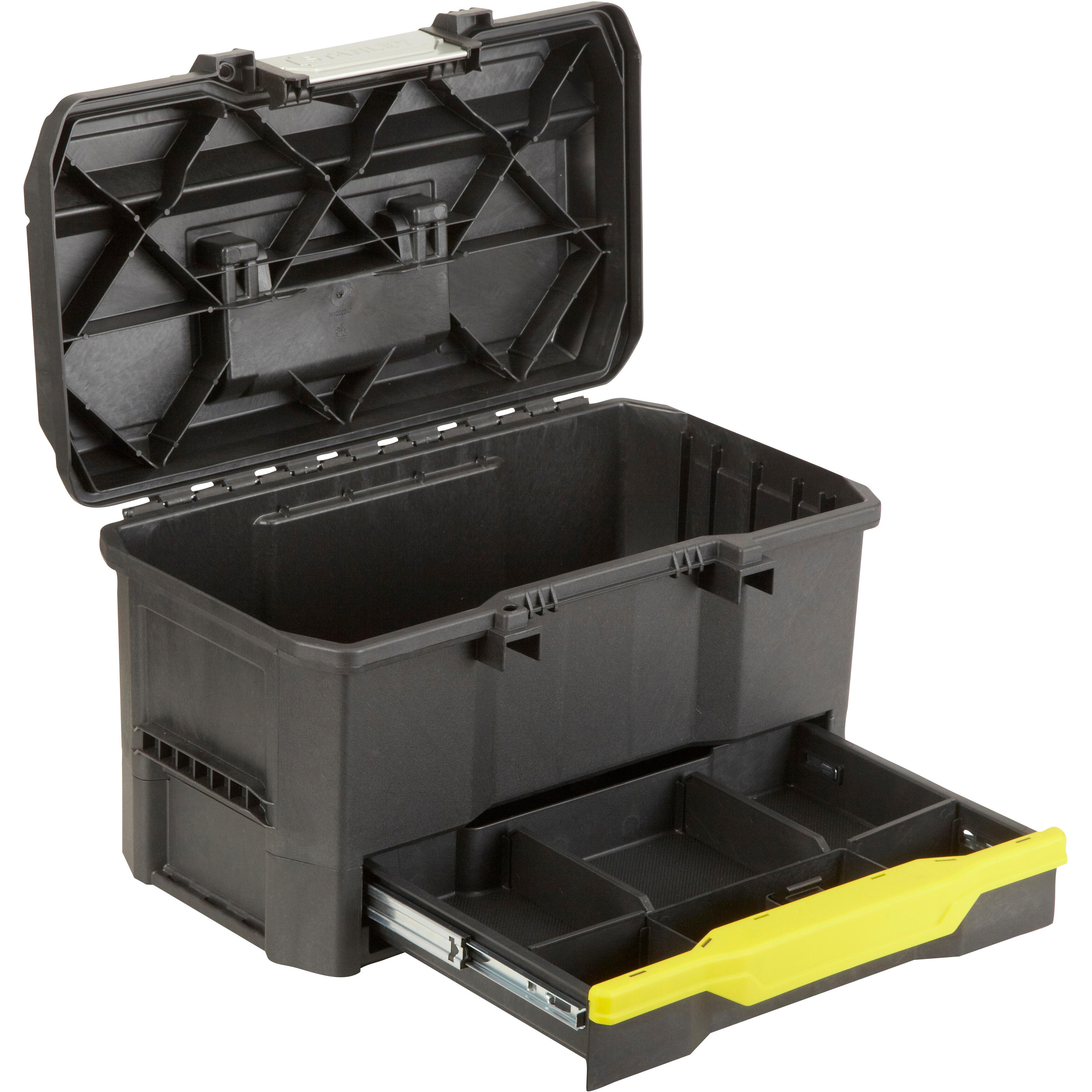 Servante de chantier + boîte à outils STANLEY plastique, 4 tiroirs 50 cm - 4