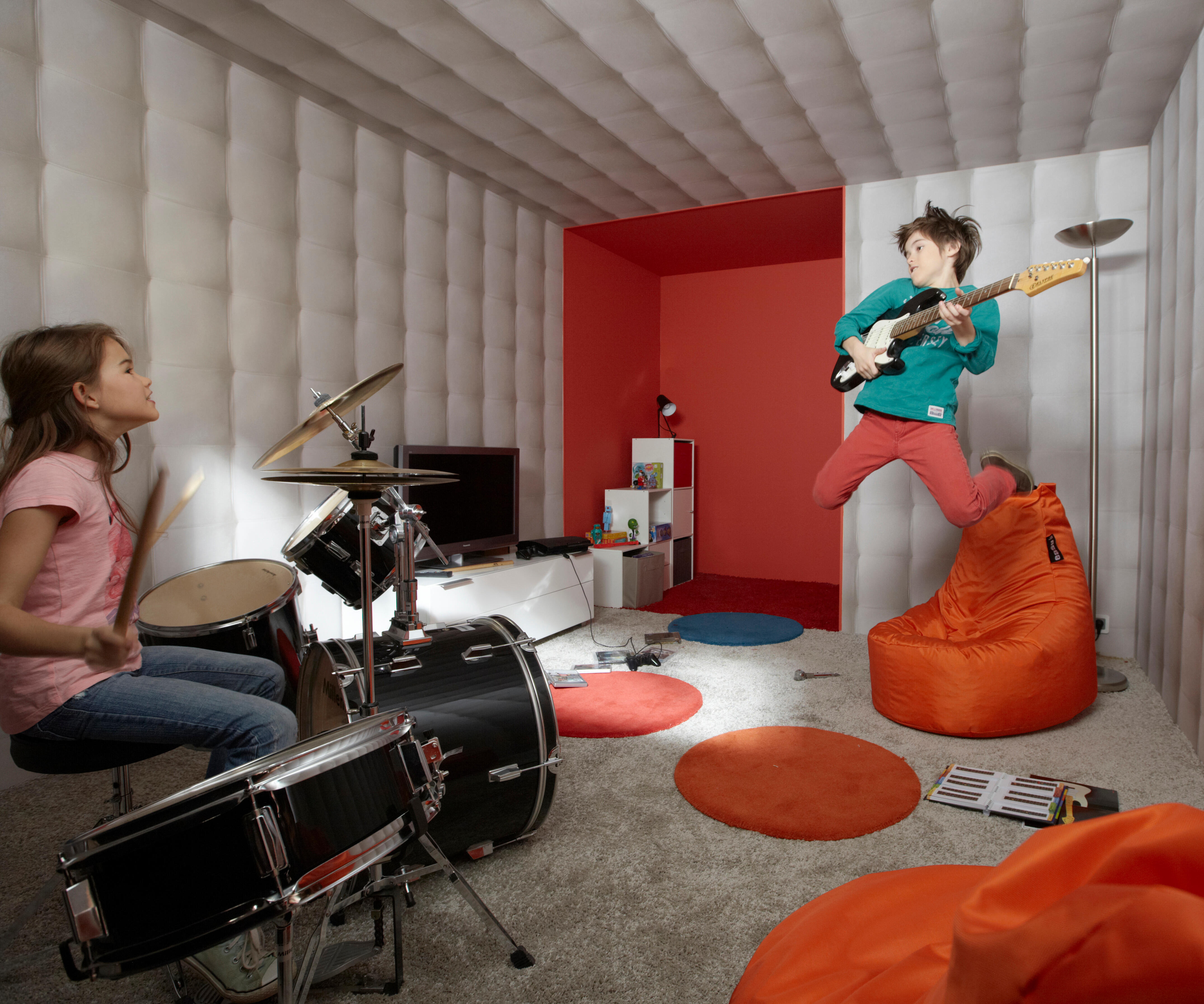 Bloc-porte acoustique isoplane Plénitude H.204 x l.83cm, Ep.40mm, poussant droit - 4