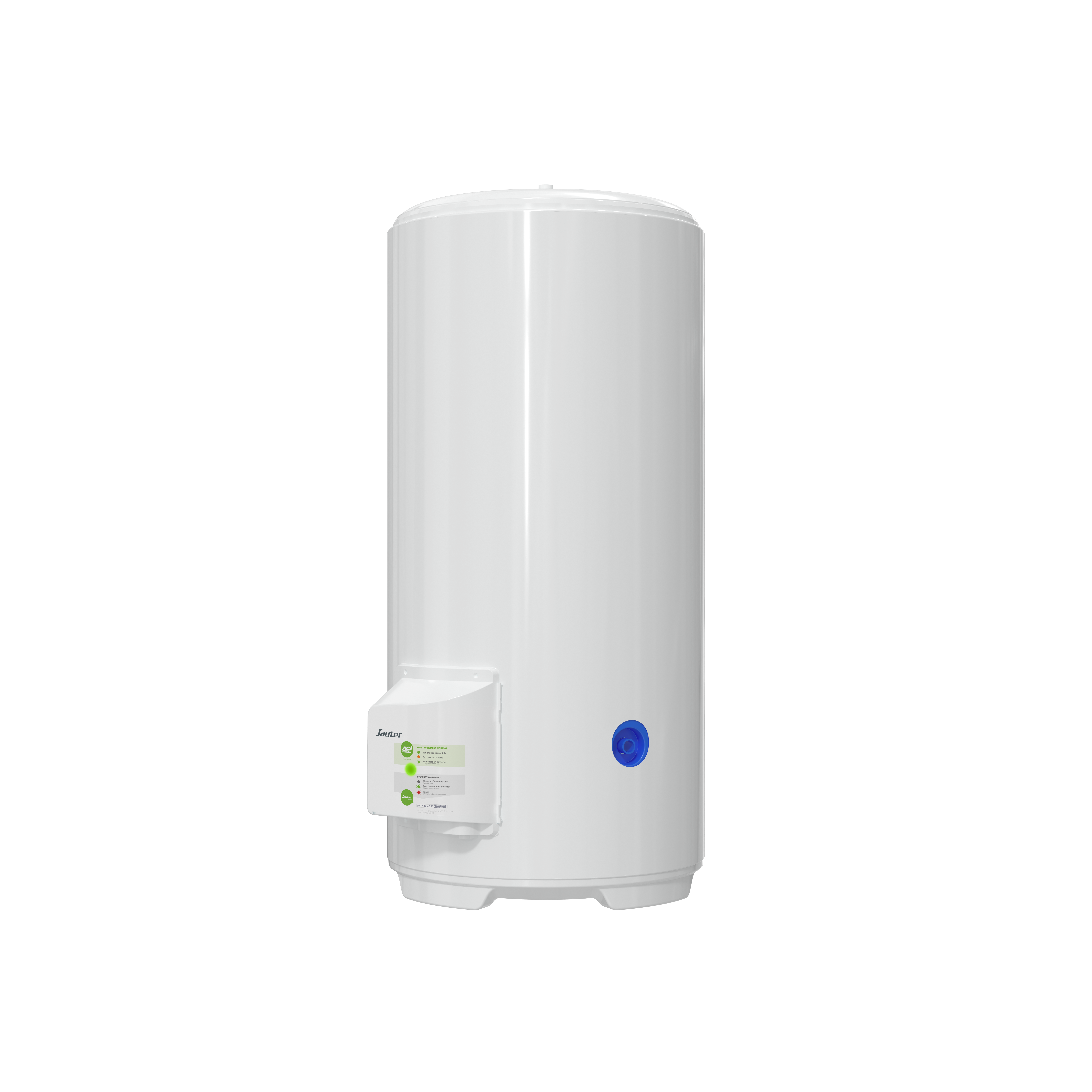 Chauffeeau électrique vertical sur socle SAUTER Essentiel, 200 l — free download