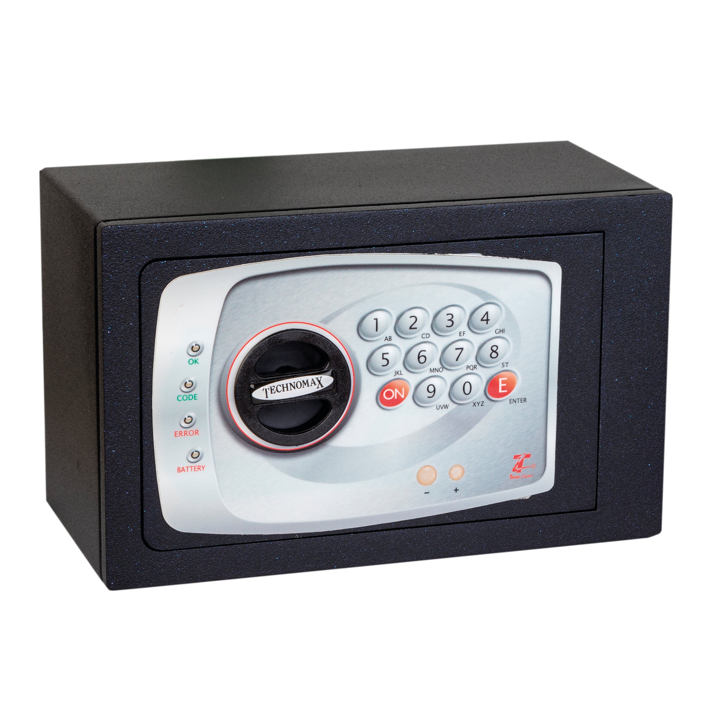 Cassaforte con codice elettronico TECHNOMAX NB/1E da fissare L 24 x H 15 x P 12 cm - 2