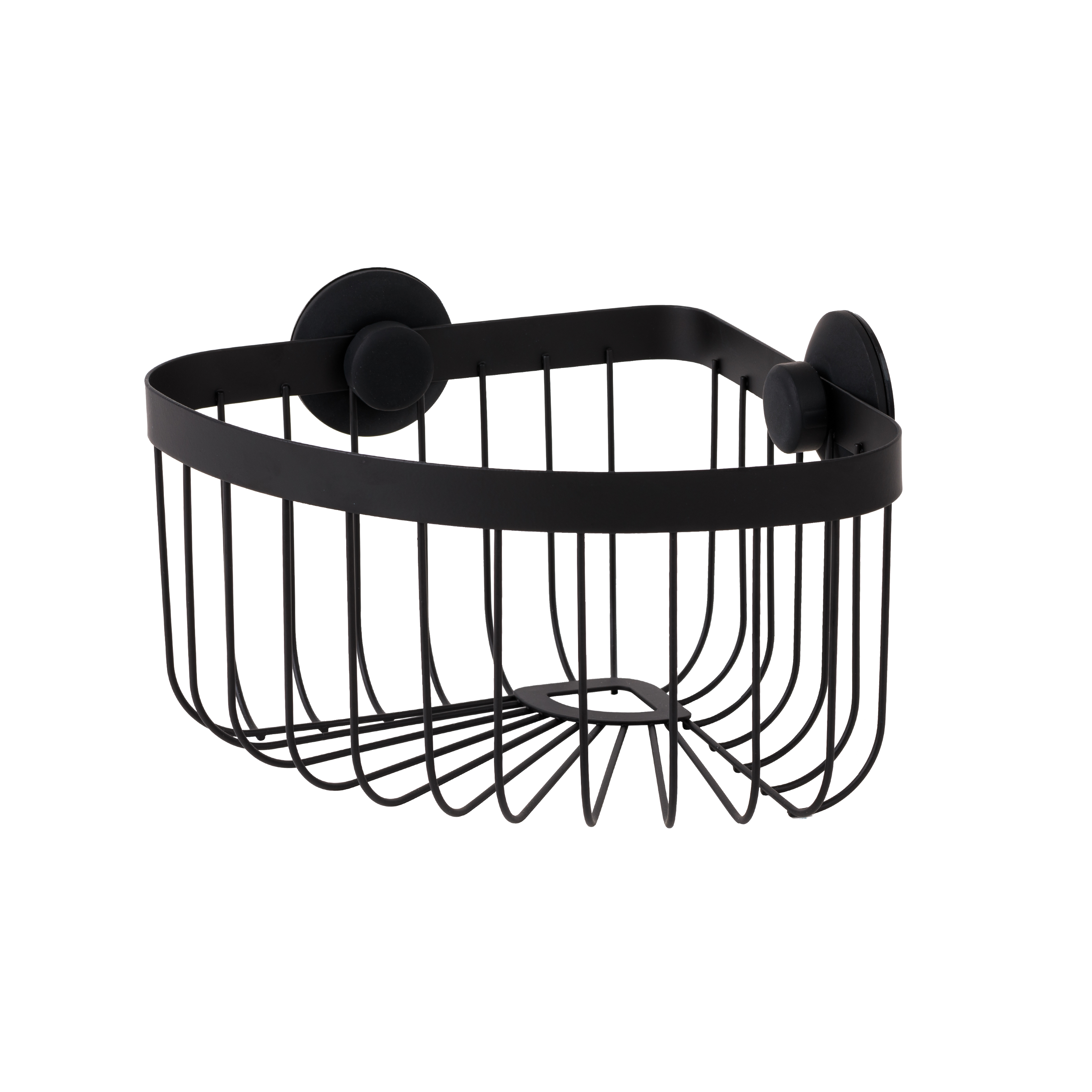 Organizador de ducha Neo negro 22.3x15x22.3 cm - 6