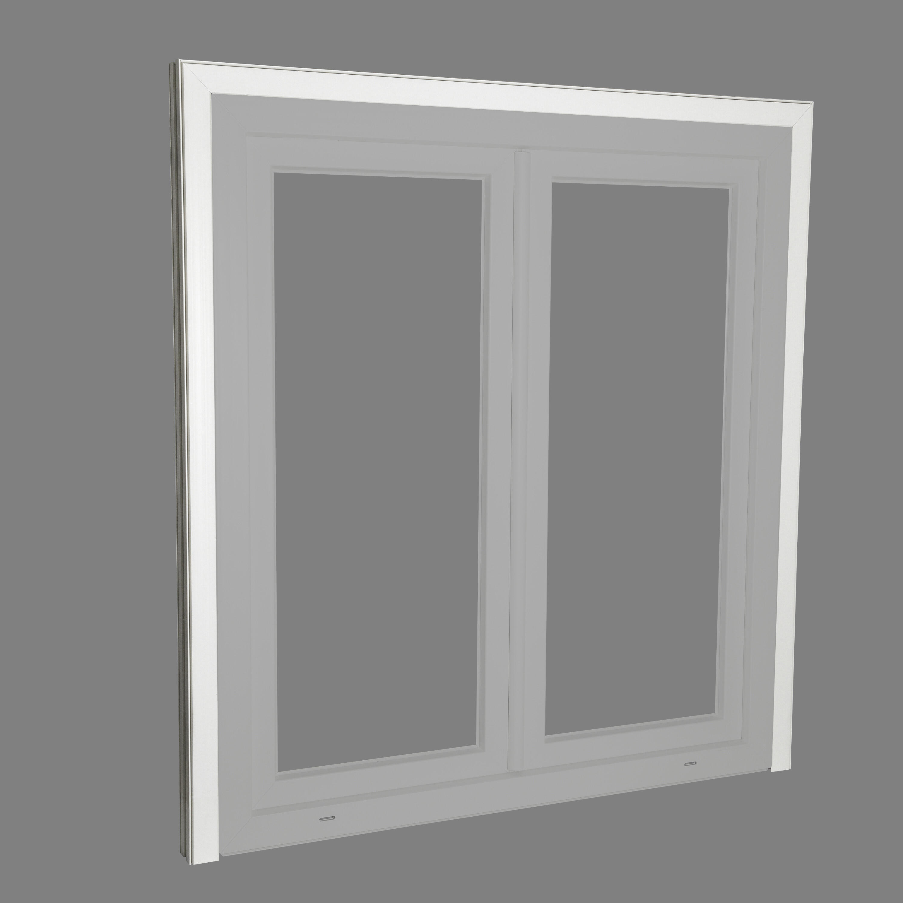 Elargisseur PVC blanc 40 mm, longueur 1.50 m - 3