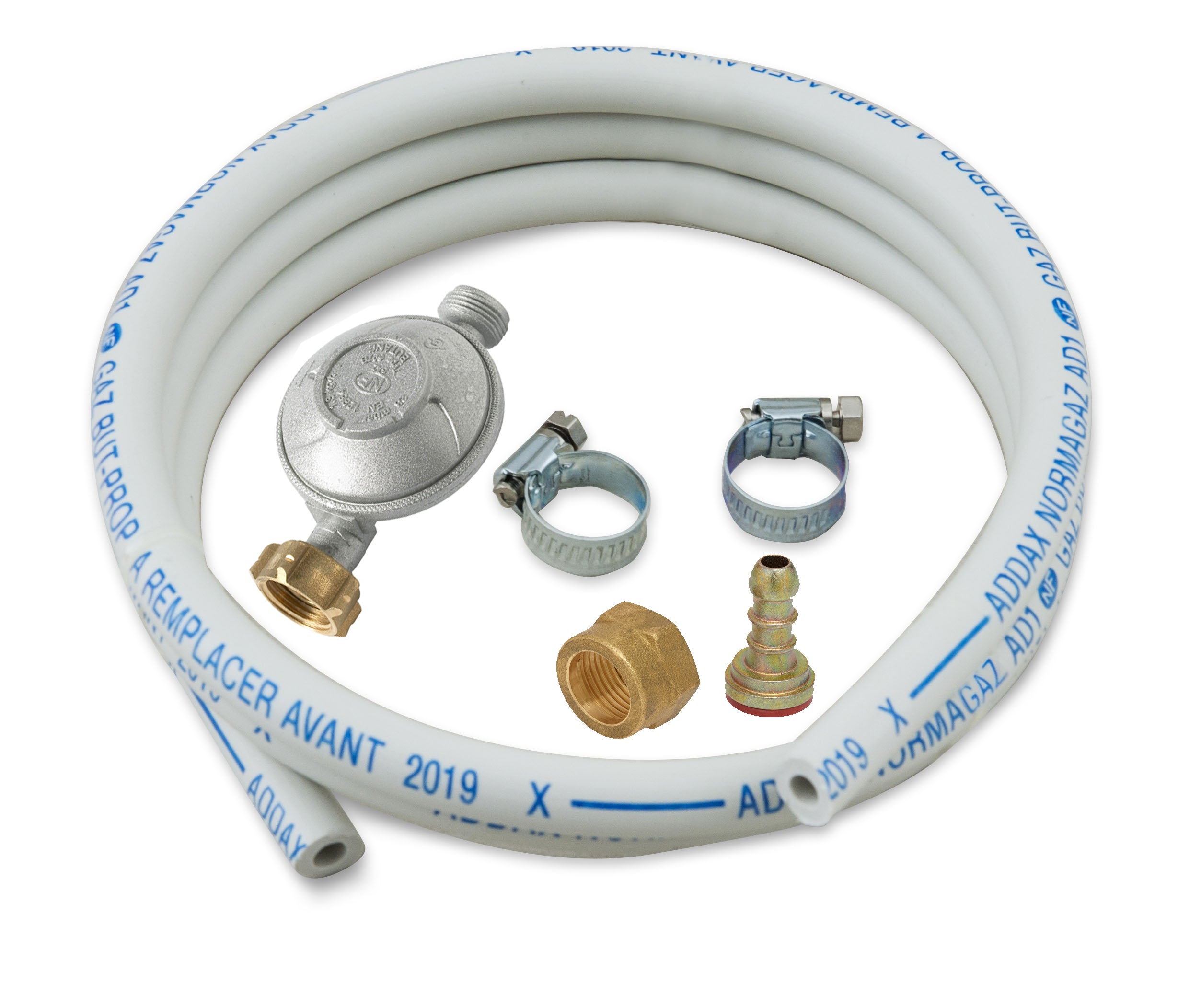 Tuyau caoutchouc gaz butane garantie 5 ans, H.17 cm GAZINOX - 2