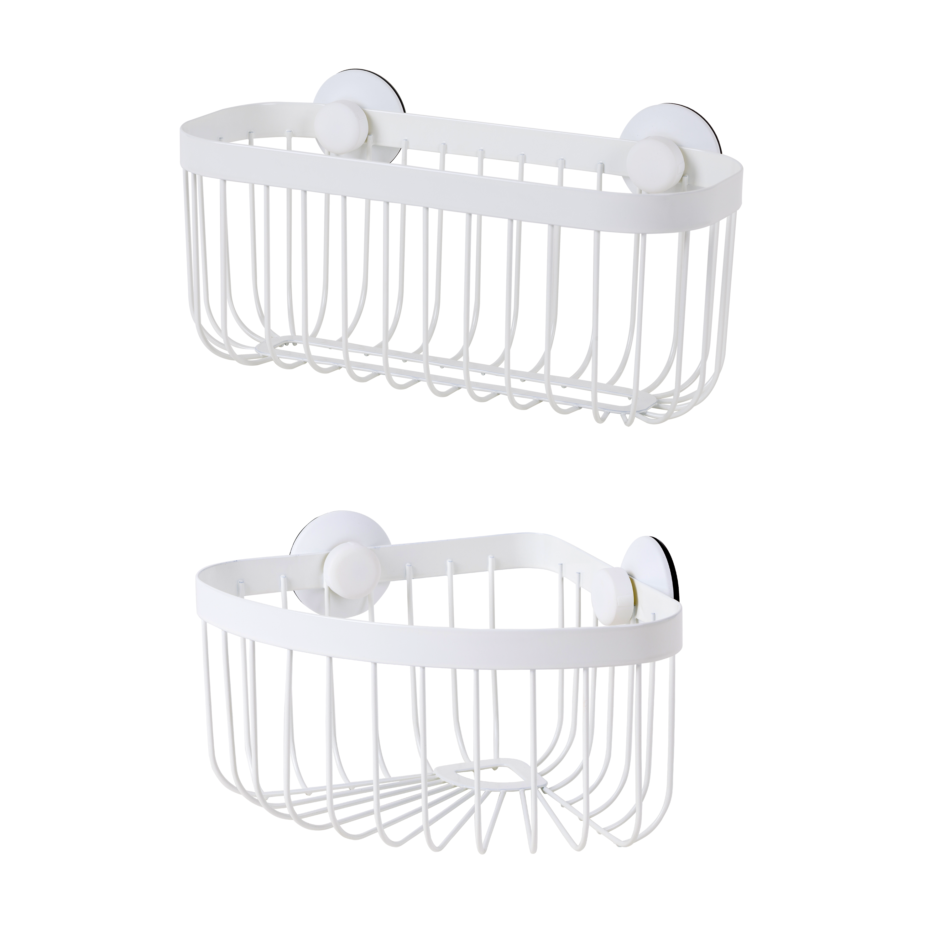 Organizador de ducha Neo blanco 22.3x15x22.3 cm - 5