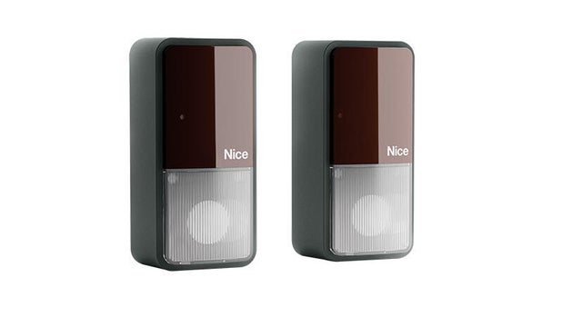 Paire de photocellules orientables PH200 pour motorisation de portail, NICE HOME